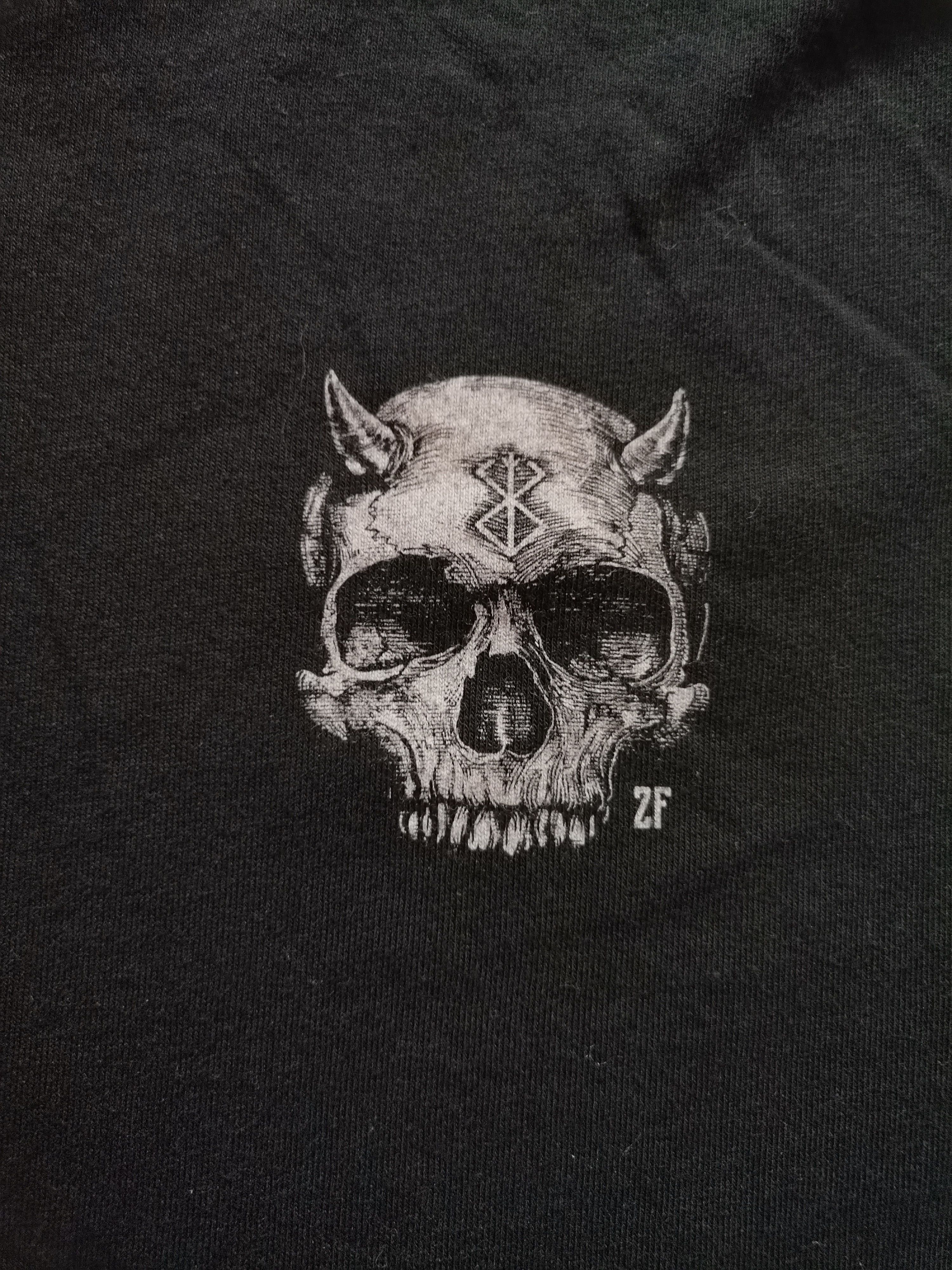Affliction Zero Foxtrot Skull T-Shirt Size US M / EU 48-50 / 2 - 4 Thumbnail