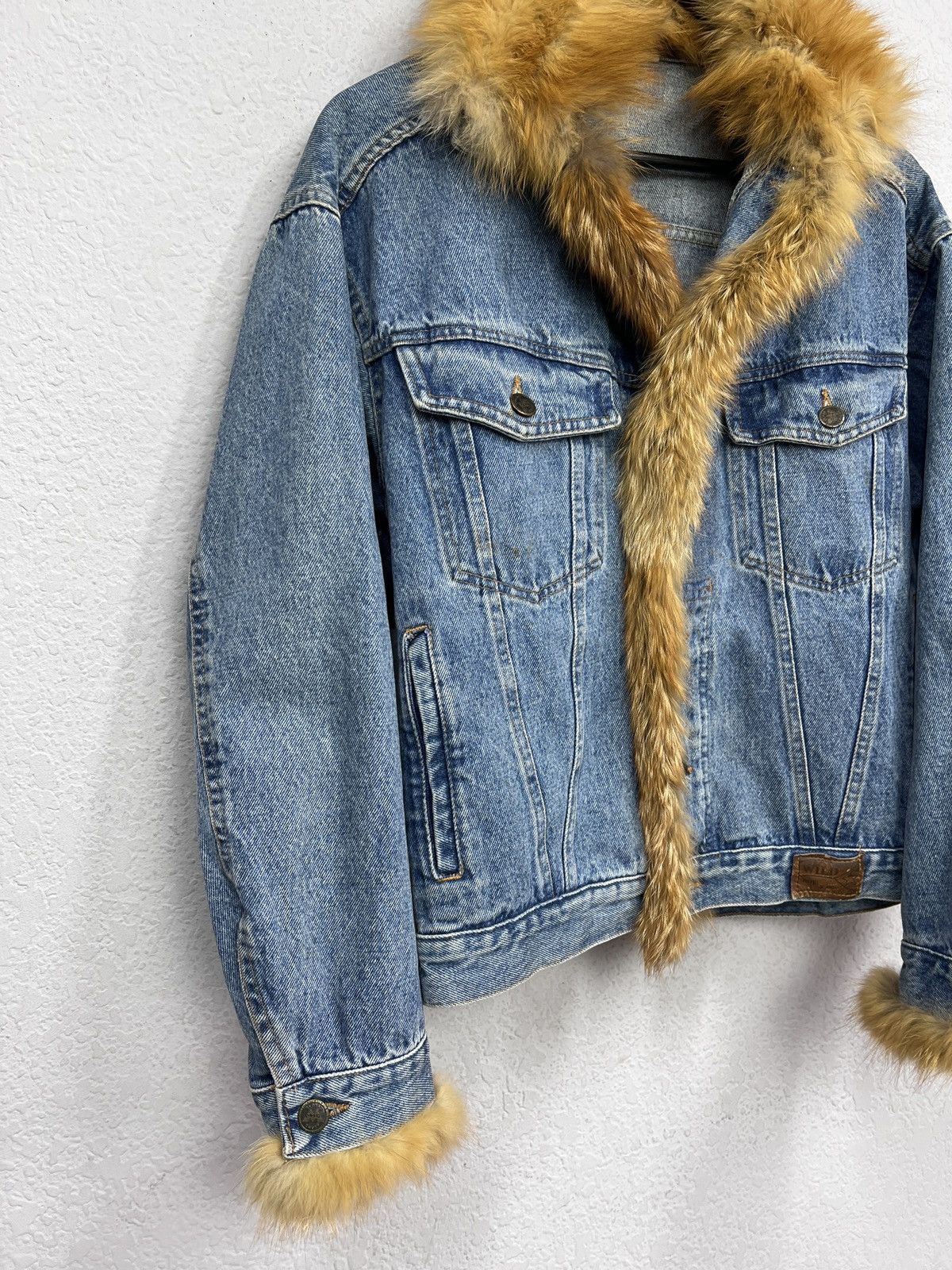 Le Grande Bleu (L.G.B.) Hysteric glamour style denim distressed trucker jacket y2k Size US M / EU 48-50 / 2 - 5 Thumbnail