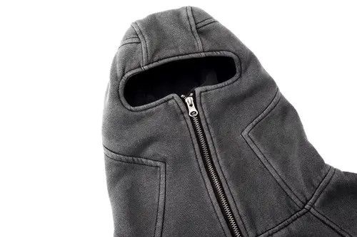 VIBE Streetwear Design Zipper Loose Hoodie Sweatshirt Size US M / EU 48-50 / 2 - 3 Thumbnail