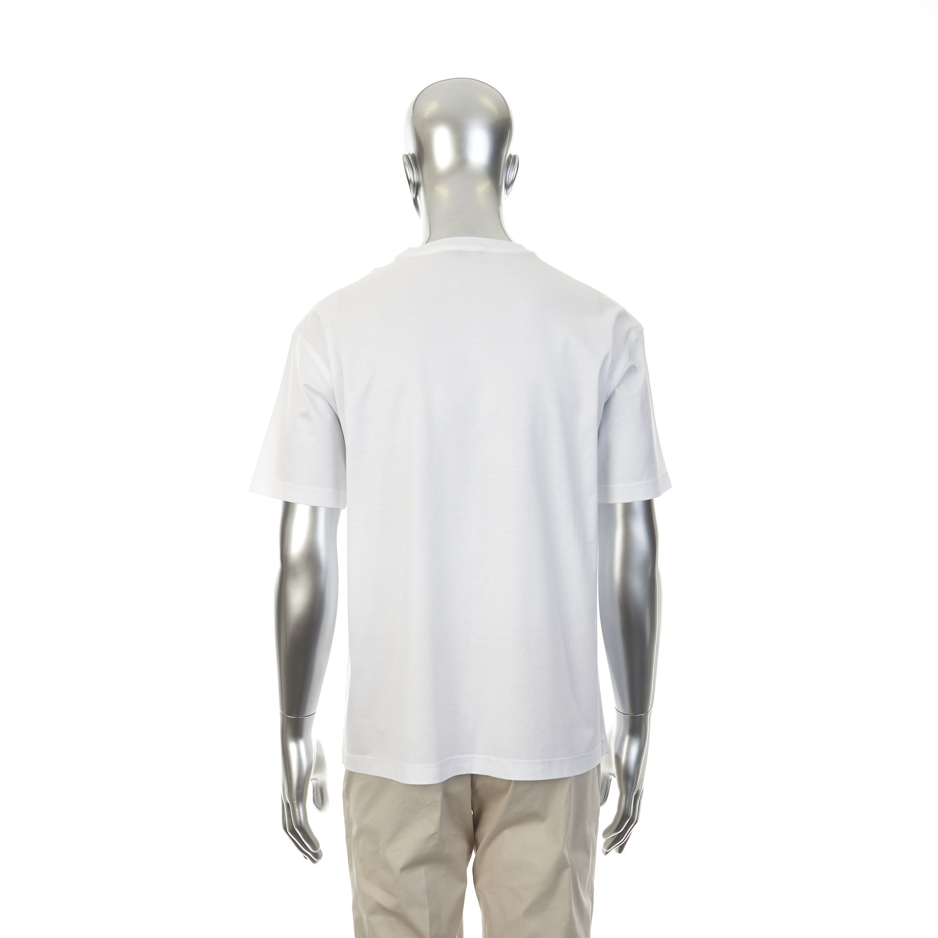 Zilli White Zilli Chest Pocket Cotton T-Shirt Size US M / EU 48-50 / 2 - 3 Thumbnail
