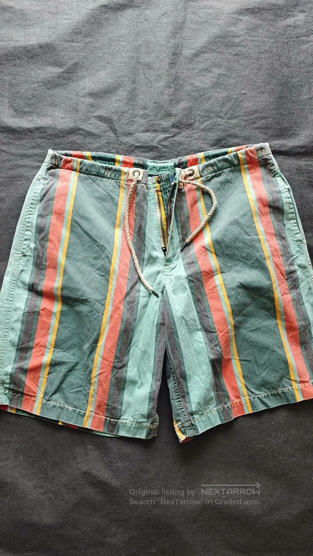 Polo Ralph Lauren Polo Ralph Lauren Rainbow Stripe Beach Shorts. Size US 32 / EU 48 - 1 Thumbnail