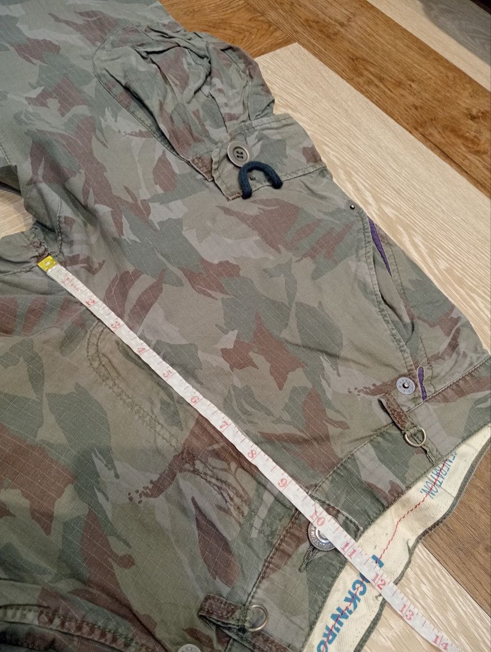 PPFM VINTAGE PPFM JAPAN CAMO PARACHUTE CARGO PANTS Size US 29 - 16 Thumbnail