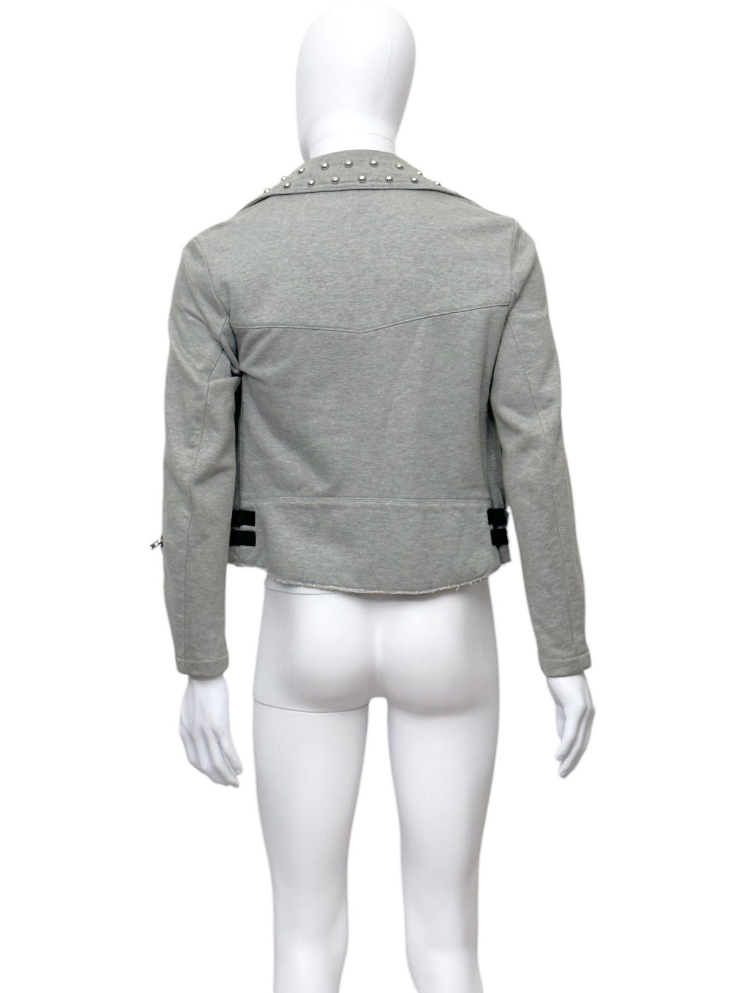 Junya Watanabe Junya Watanabe S/S 2007 Studded Grey Aviator Cotton Jacket Size US M / EU 48-50 / 2 - 4 Thumbnail