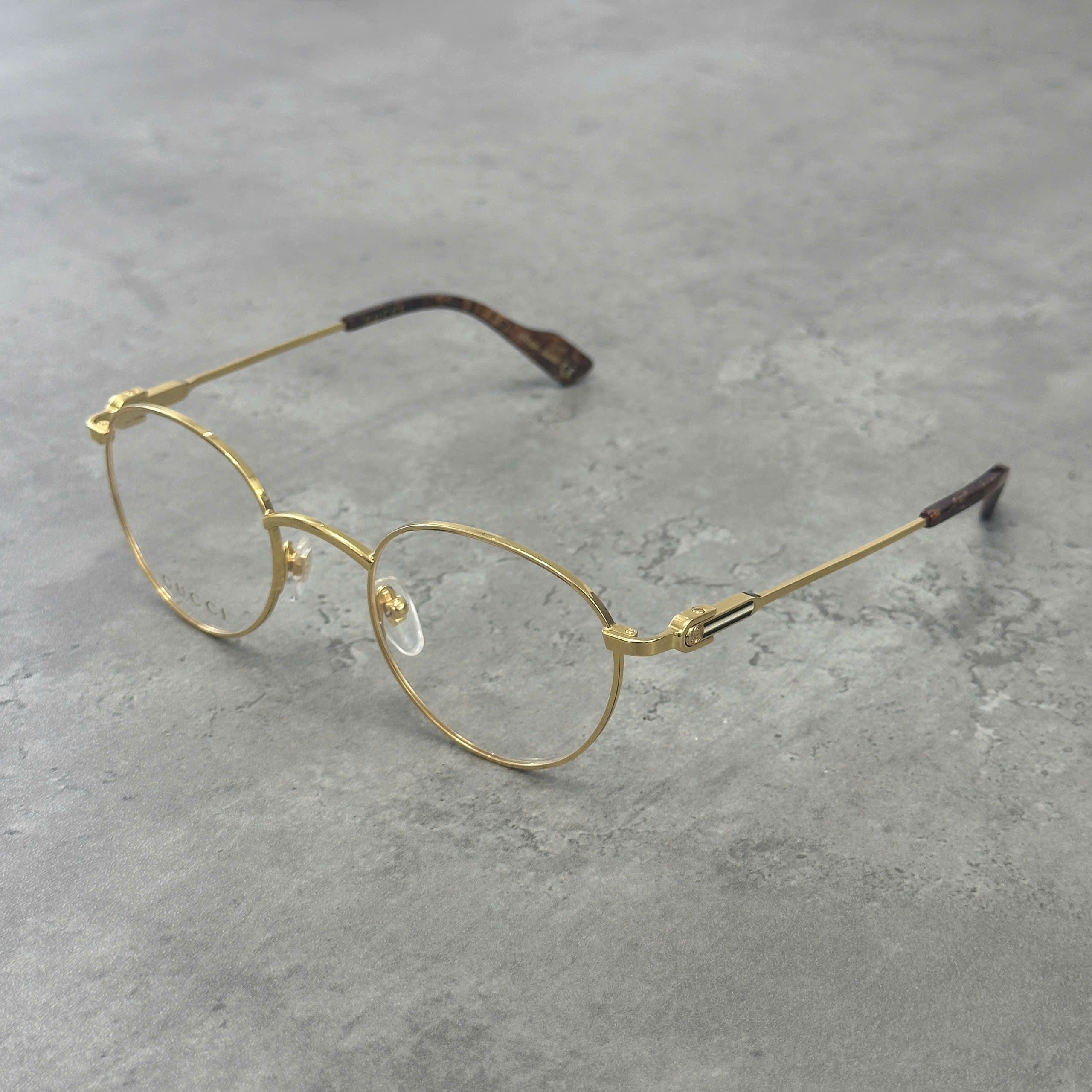 Gucci GUCCI GG1222O 003 Sunglasses GOLD Size ONE SIZE - 1 Thumbnail