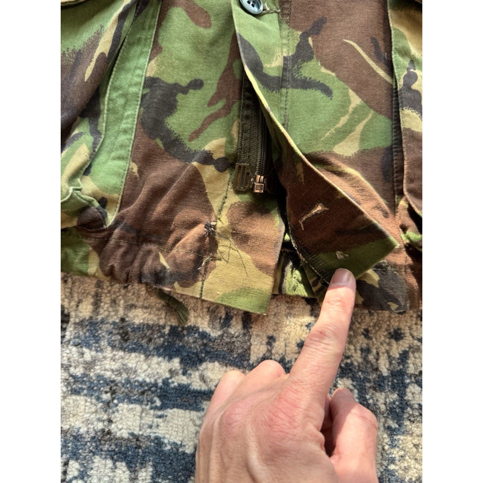 Vintage VINTAGE PLIC Group British Army Combat Jacket Jacket L Size US L / EU 52-54 / 3 - 3 Thumbnail