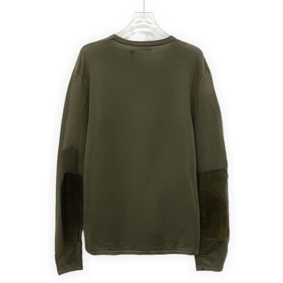 Ralph Lauren Ralph Lauren Army Green Wool Long Sleeve Knit Sweater K26WX Size US M / EU 48-50 / 2 - 2 Thumbnail