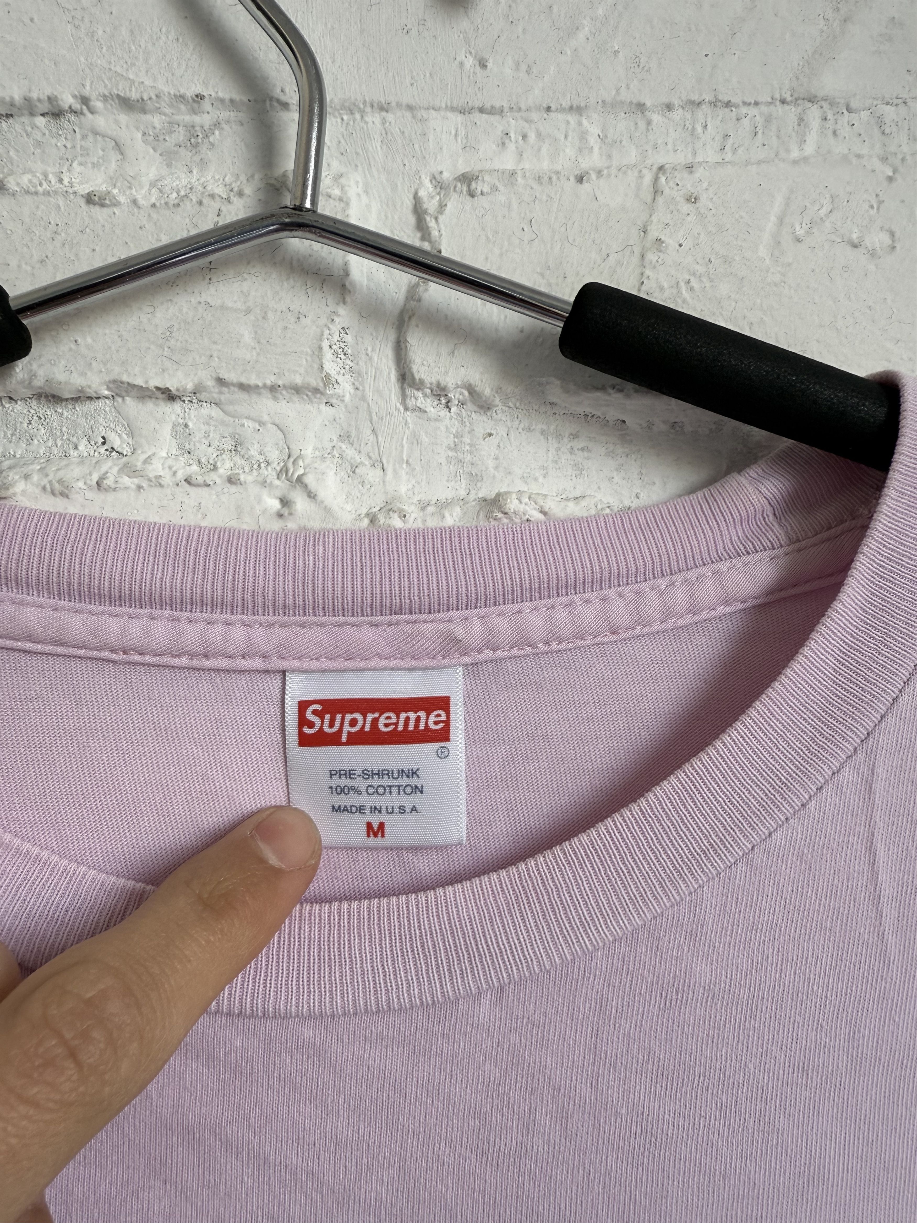 Supreme Supreme Raphael Teenage Mutant Ninja Turtles pink t-shirt Size US M / EU 48-50 / 2 - 2 Thumbnail