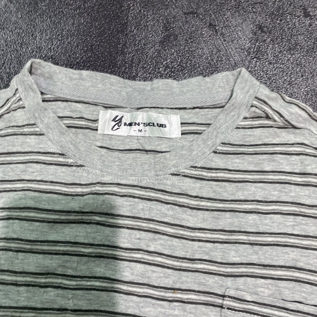 Y's for Men Vintage Y’s For Men Yohji Yamamoto Stripe Pocket Tee Size US L / EU 52-54 / 3 - 2 Thumbnail