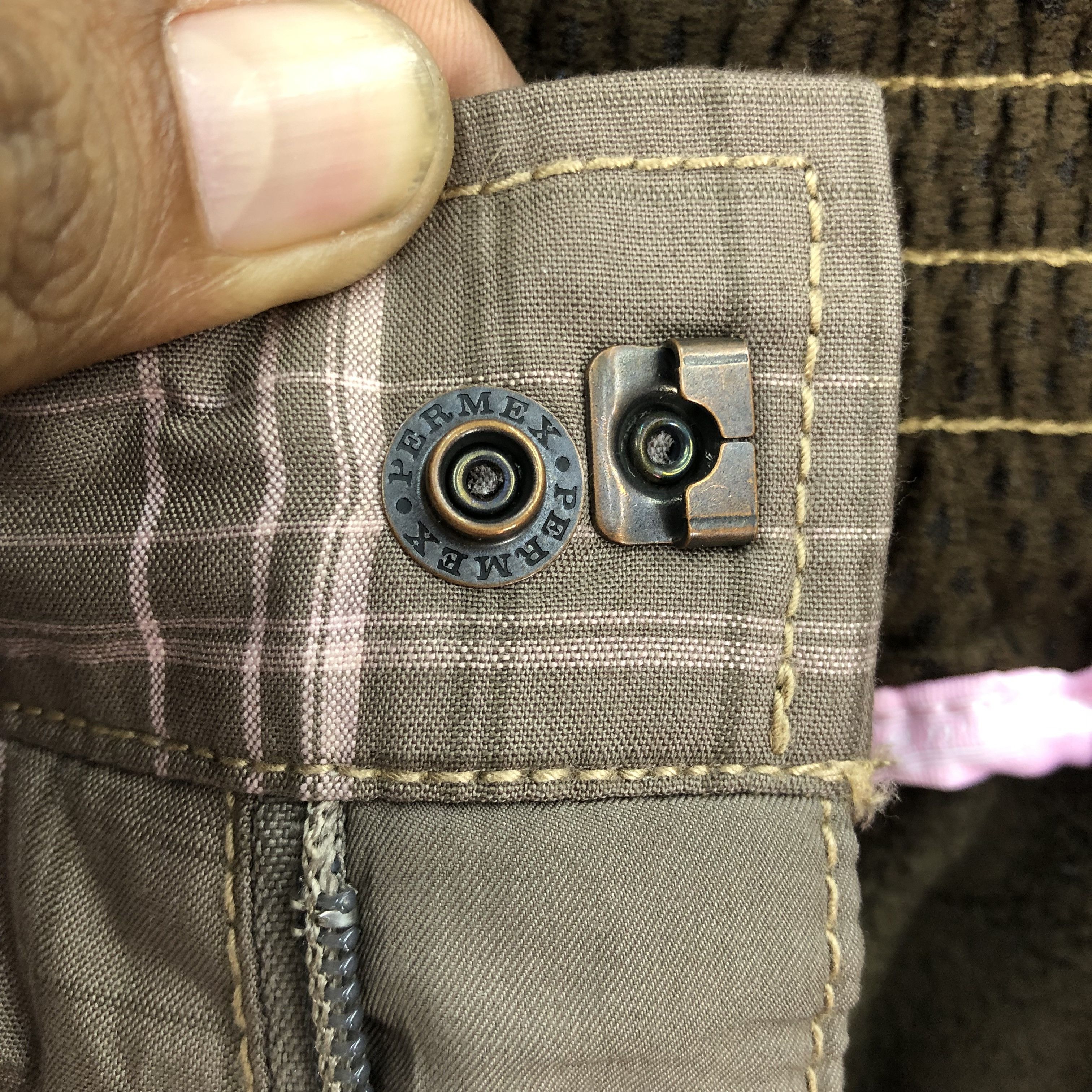 Japanese Brand × Vintage Vintage 90s Checkered Japanese Ski Pants Snowboards Ski Wear Size 28" / US 6 / IT 42 - 8 Thumbnail