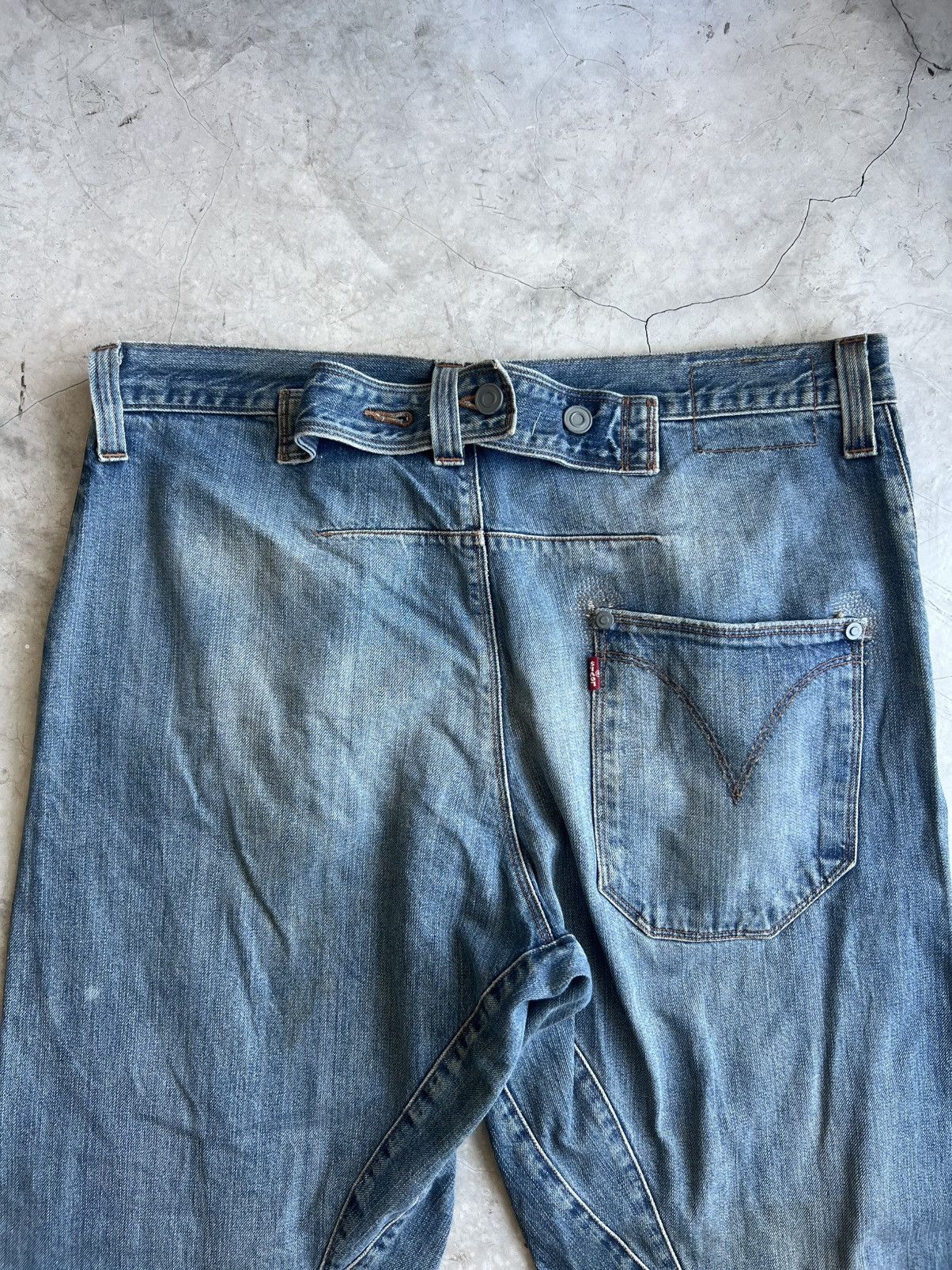 Levi's Levis Engineered Jeans Buckle Back Tag W36 Actual 37x29 Size US 36 / EU 52 - 1 Thumbnail