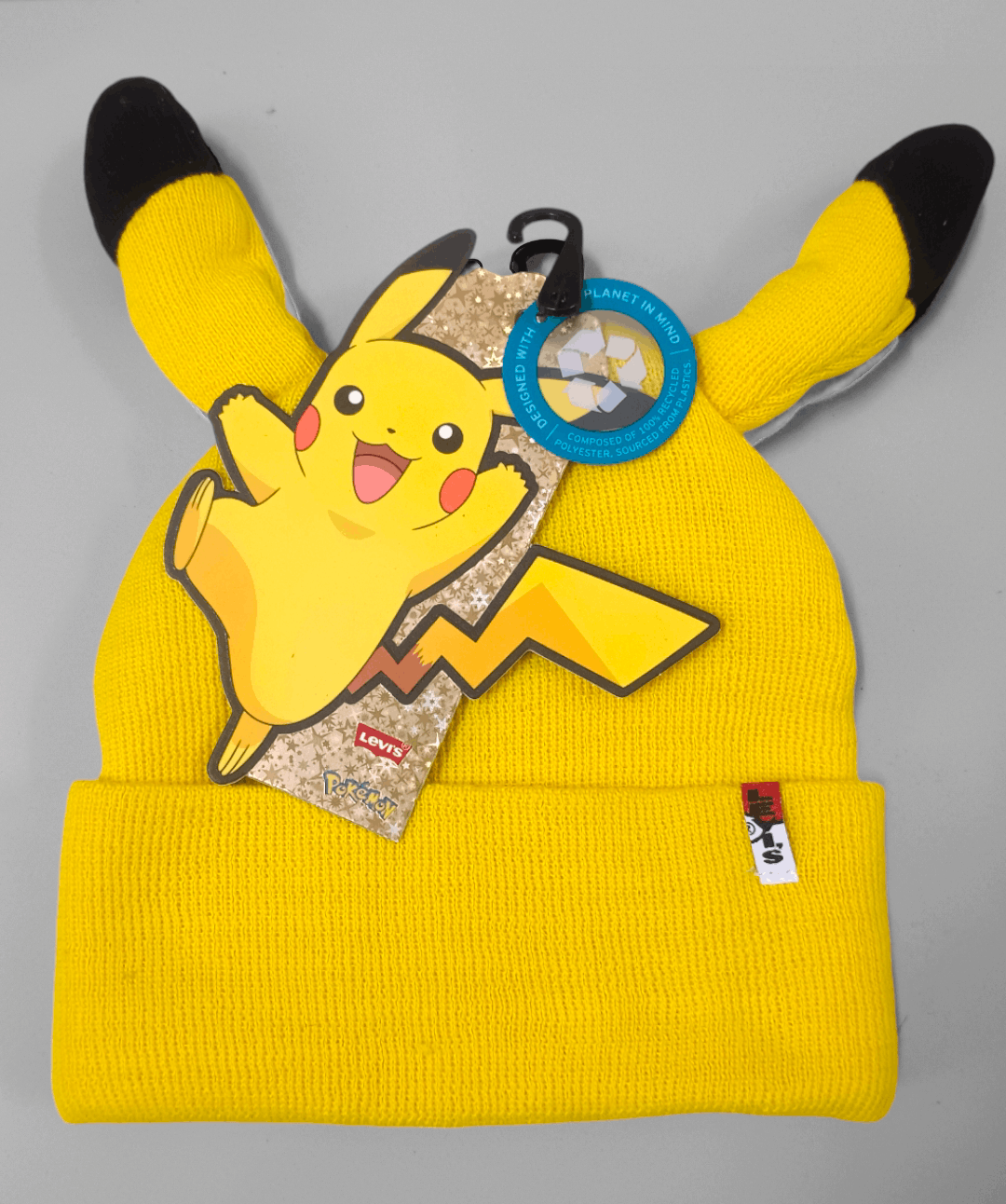 Levi's × Pokemon Levis X Pokemon 25th Anniversary Beanie Size ONE SIZE - 1 Thumbnail