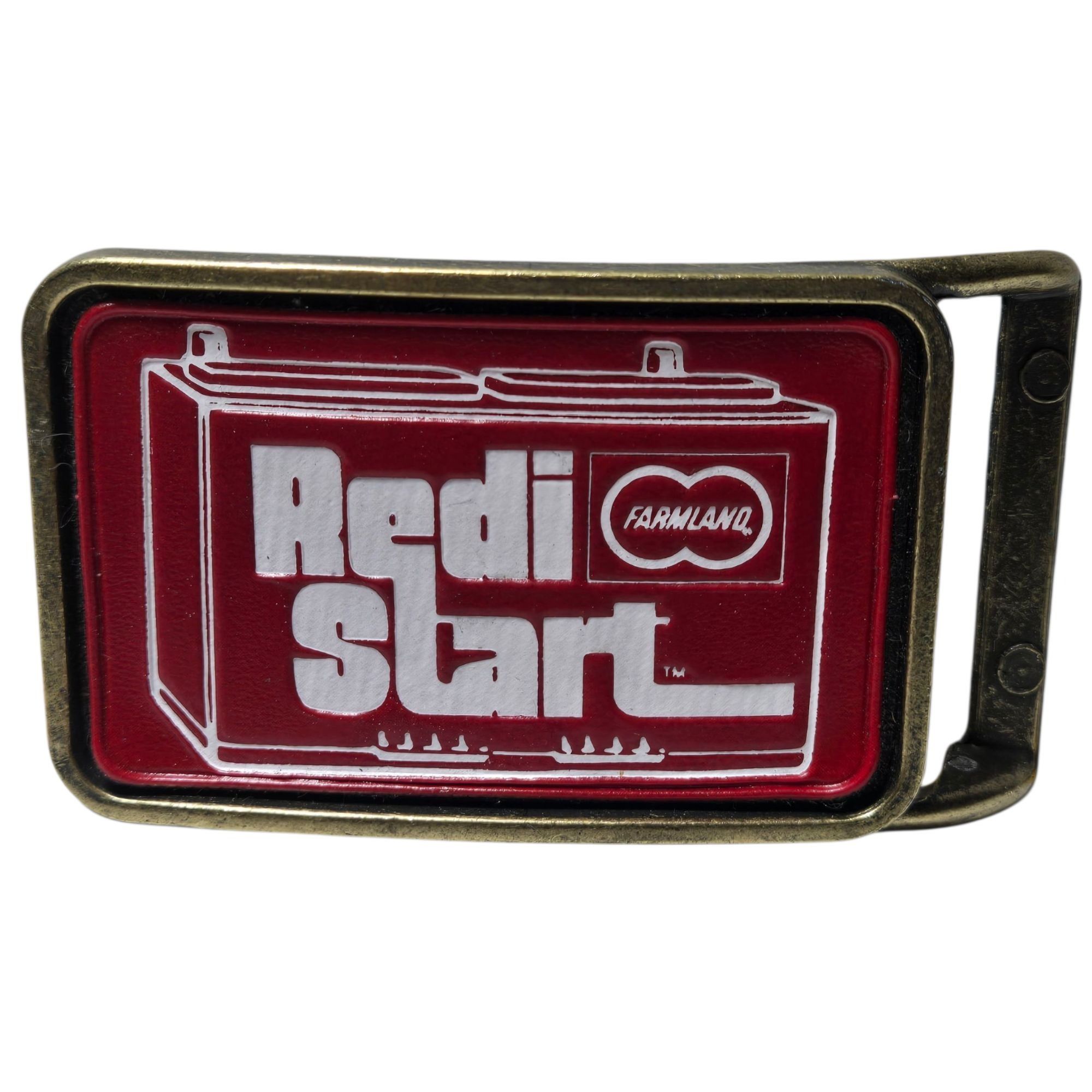 Other Redi Start Farmland Belt Buckle RediStart Advertising Promo Size ONE SIZE - 7 Thumbnail