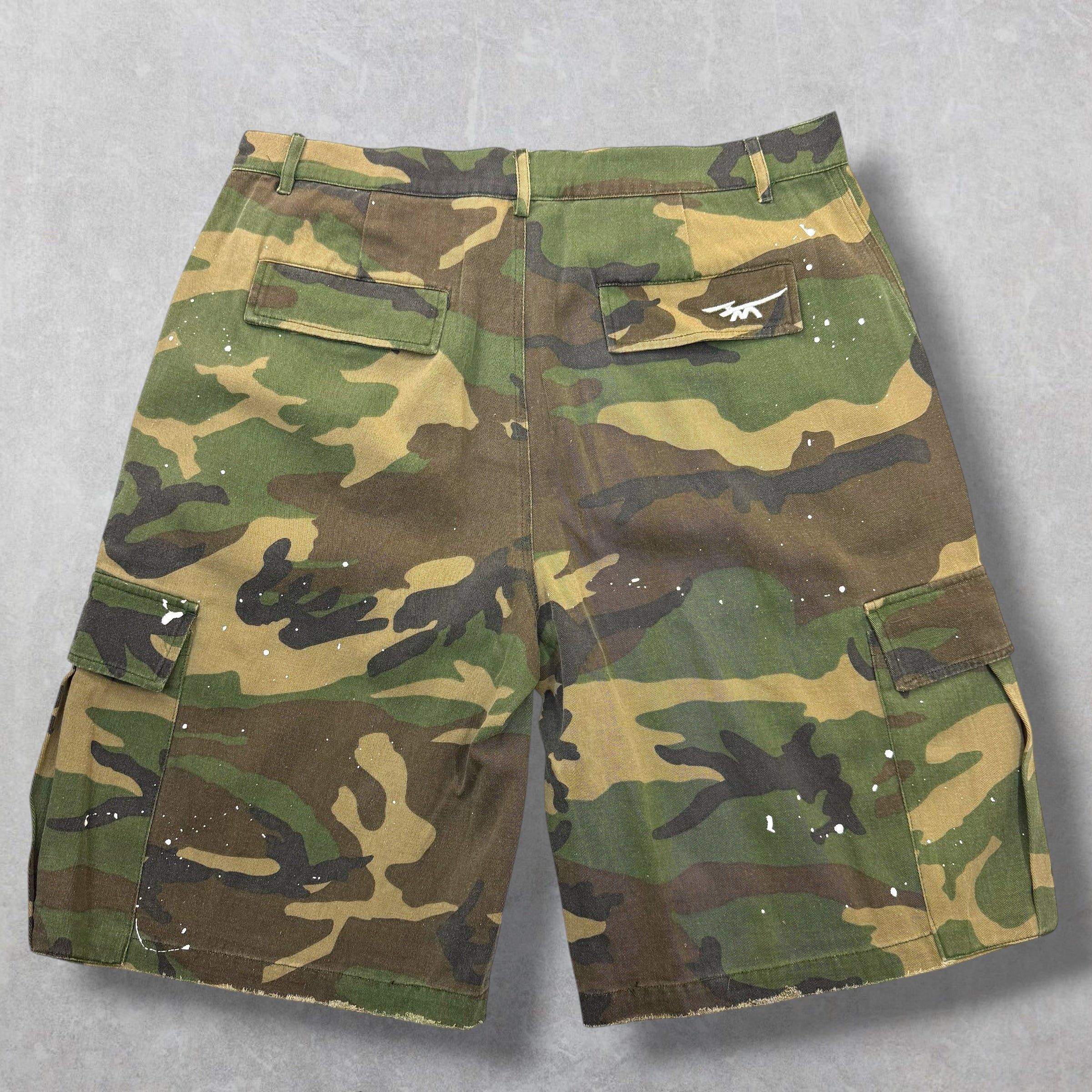 HMDD HMDD ARMY Everyday Worker Camo Shorts XL Size US 34 / EU 50 - 2 Thumbnail