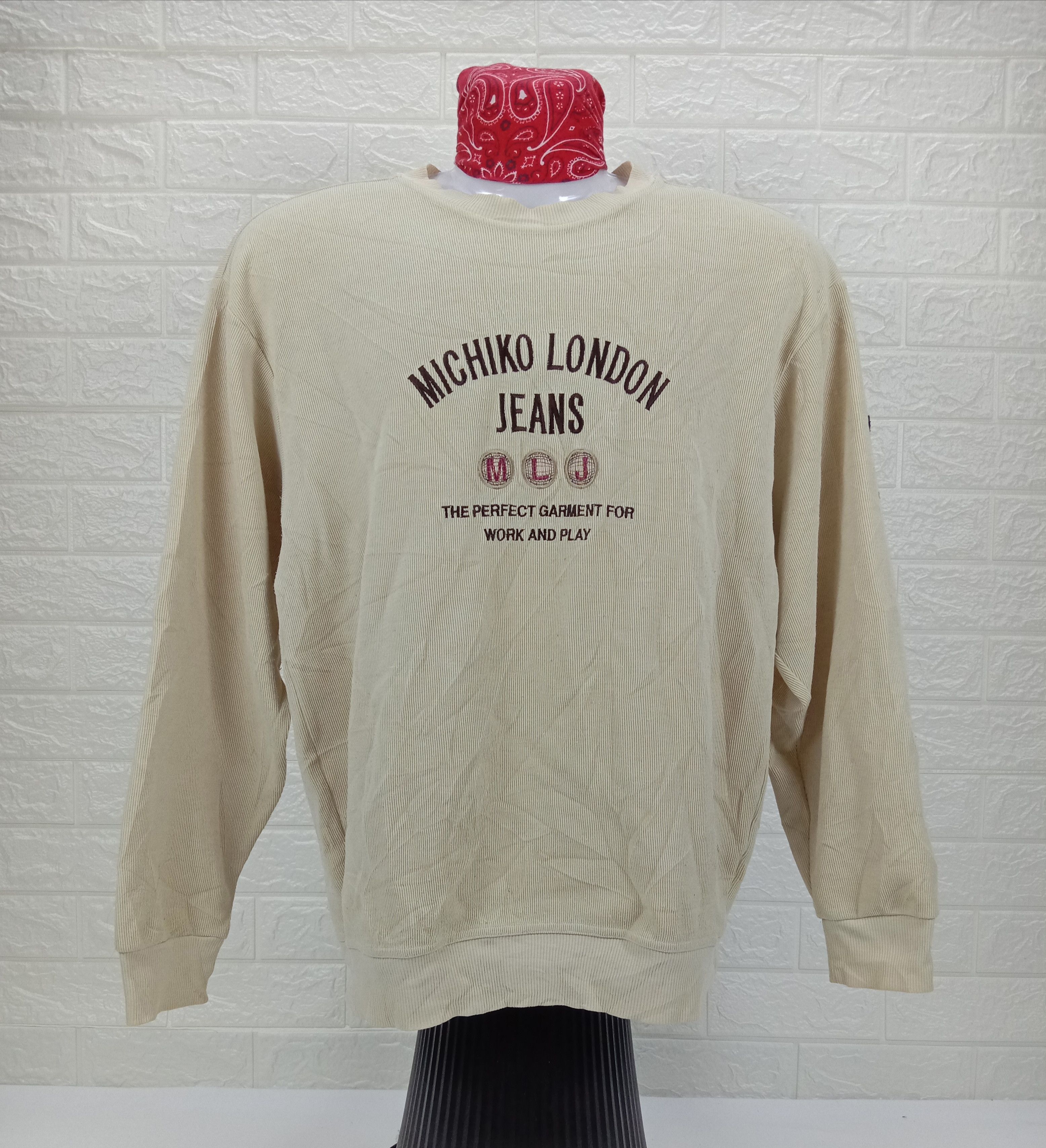 Michiko Koshino Vintage Michiko London Sweatshirt Size US L / EU 52-54 / 3 - 1 Thumbnail