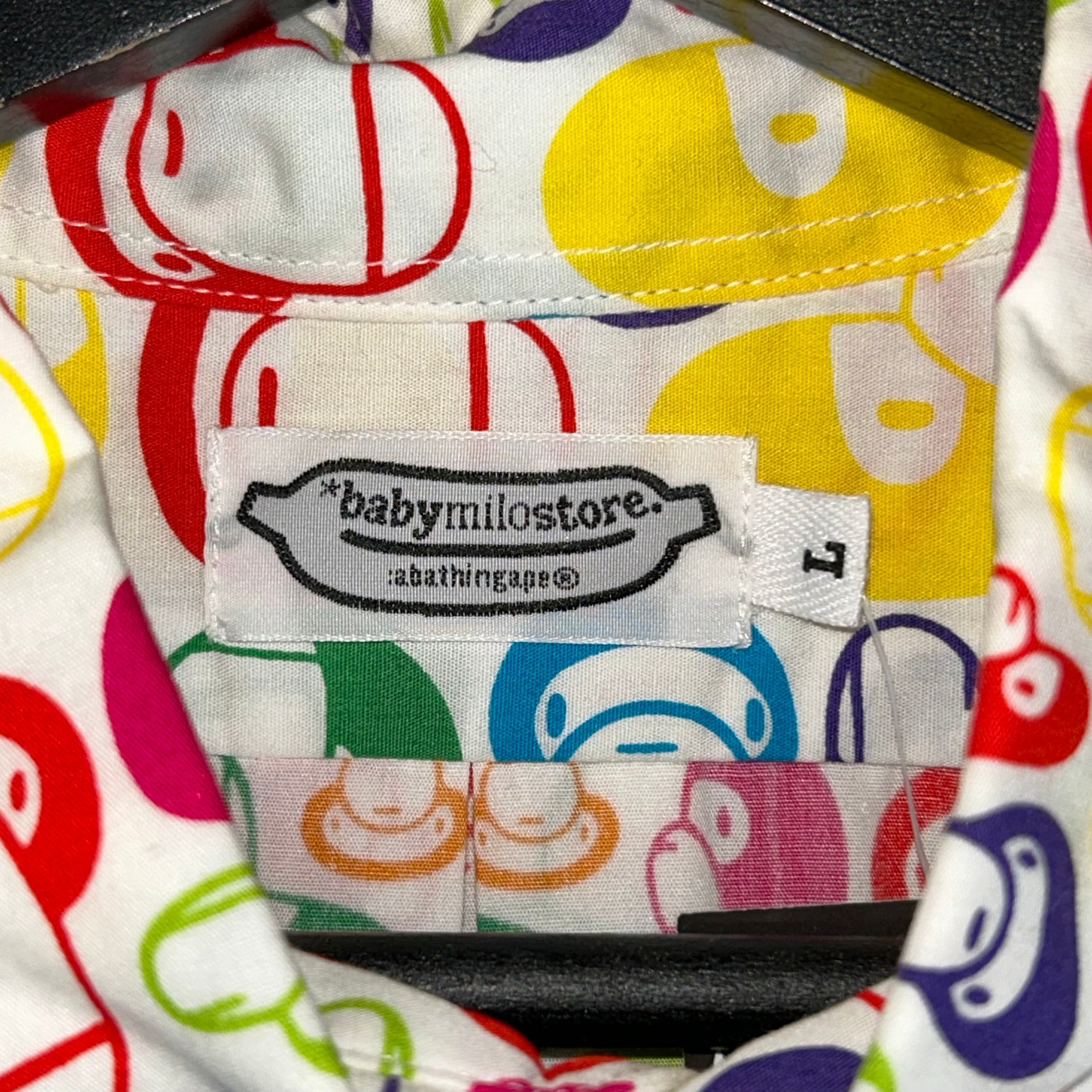 Bape Bape Baby Milo Multi Camo Button Up Size L Size US L / EU 52-54 / 3 - 4 Thumbnail