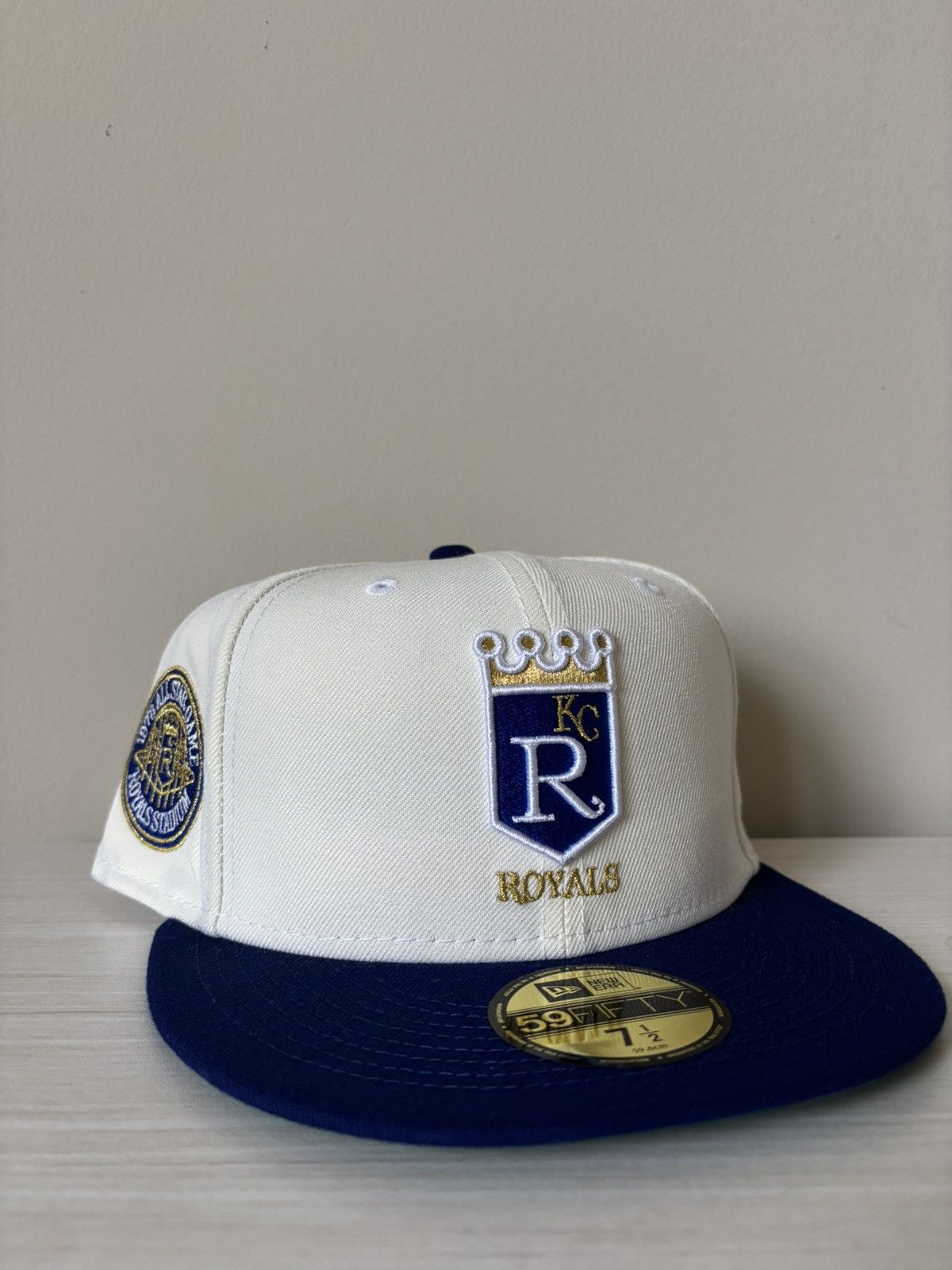 Hat Club Kansas City Royals Fitted Size 7 1/2 HatClub Size ONE SIZE - 1 Thumbnail