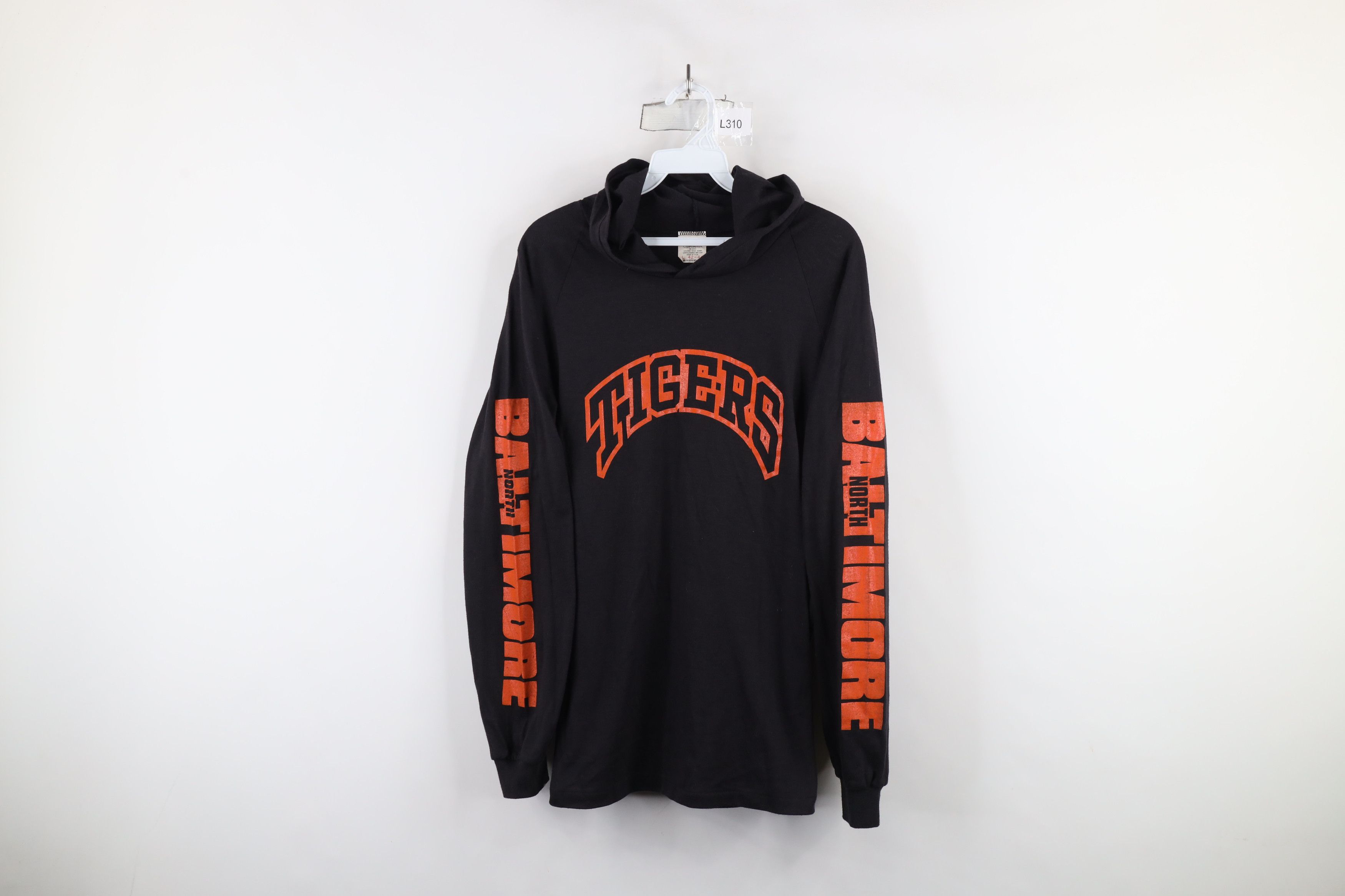Vintage Vintage 70s North Baltimore Tigers Ohio Hoodie T-Shirt USA Size US L / EU 52-54 / 3 - 1 Thumbnail