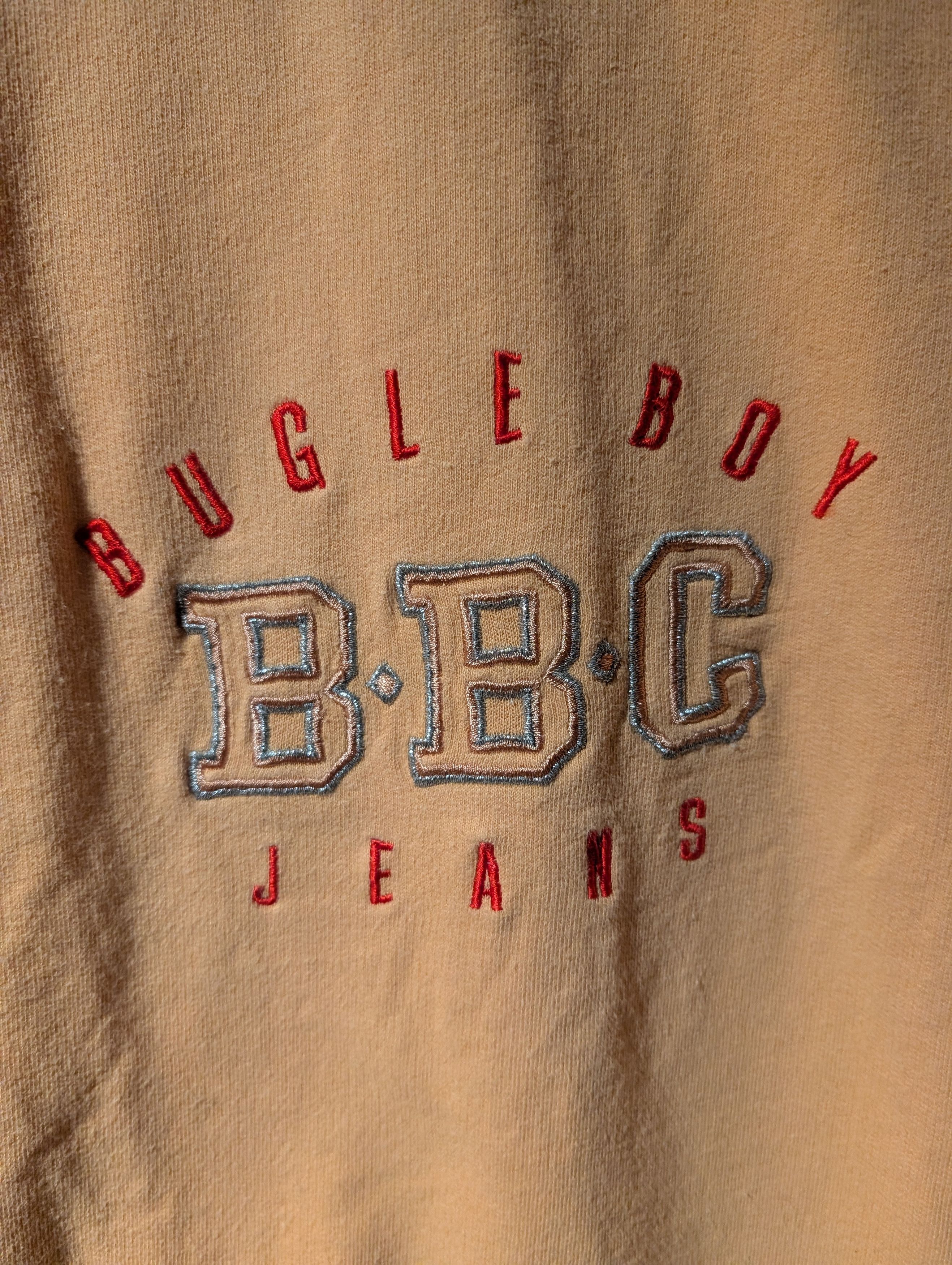 Bugle Boy Vintage 90s Bugle Boy Classic Jeans BBC Medium Sweatshirt Size US M / EU 48-50 / 2 - 2 Thumbnail