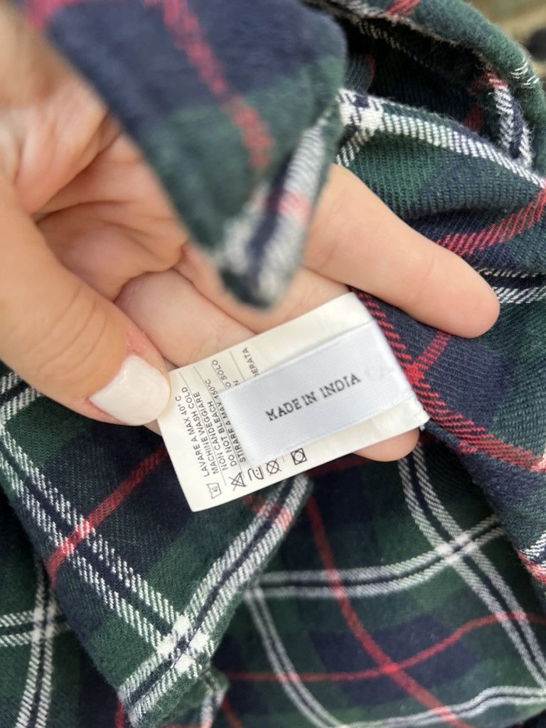 Aspesi Aspesi Green Flannel Size US L / EU 52-54 / 3 - 6 Thumbnail