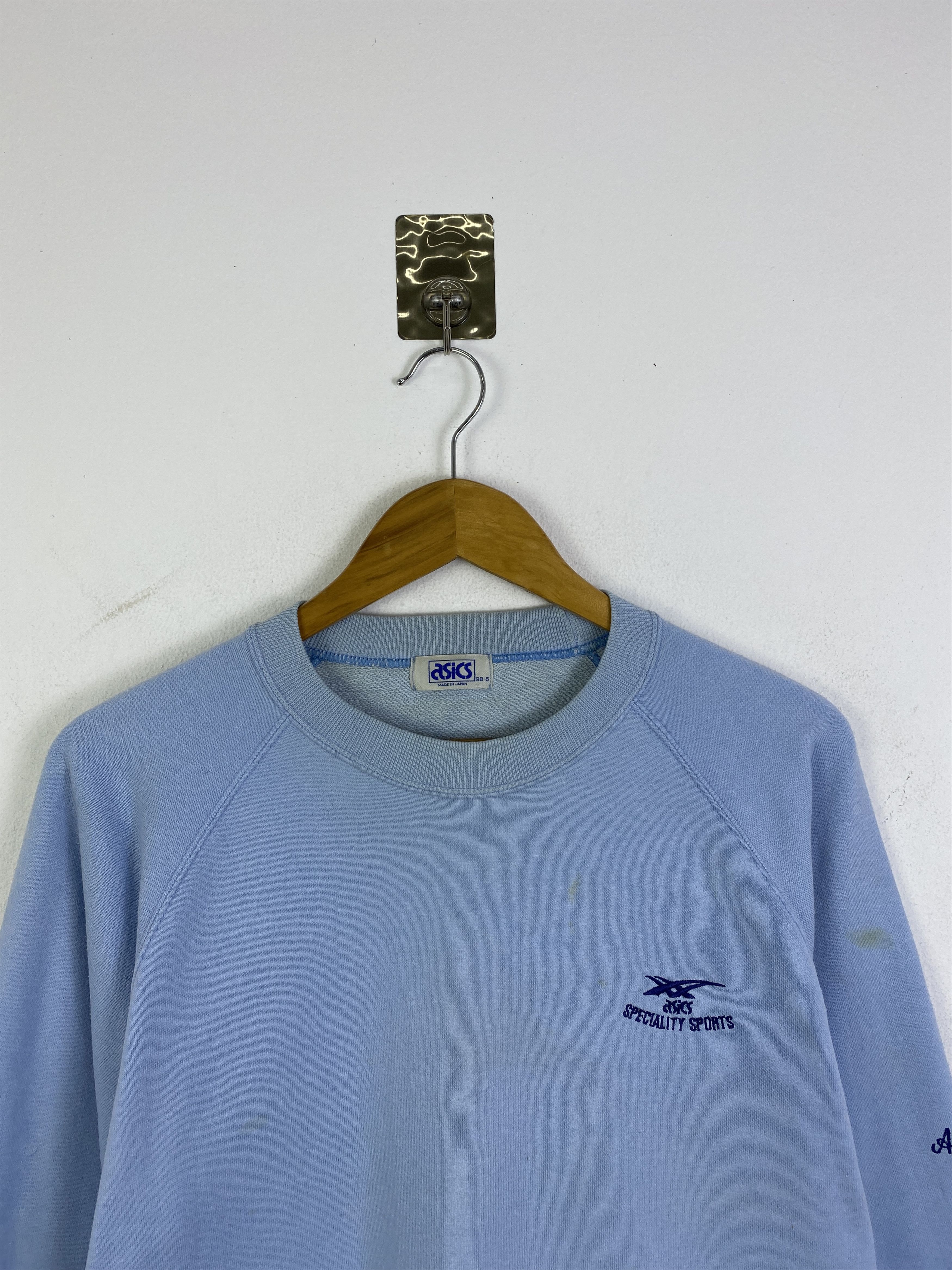 Asics Vintage Asics Embroidered Wording Sweatshirt SH0322 Size US L / EU 52-54 / 3 - 4 Thumbnail