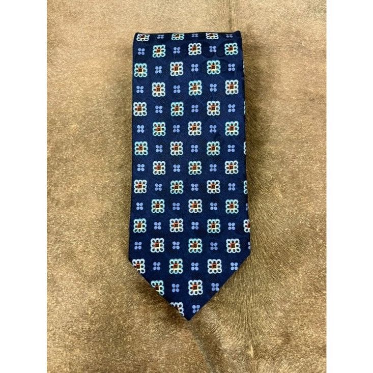 Ermenegildo Zegna Ermenegildo Zegna Daisies Silk Tie Floral Made in Italy Size ONE SIZE - 1 Thumbnail