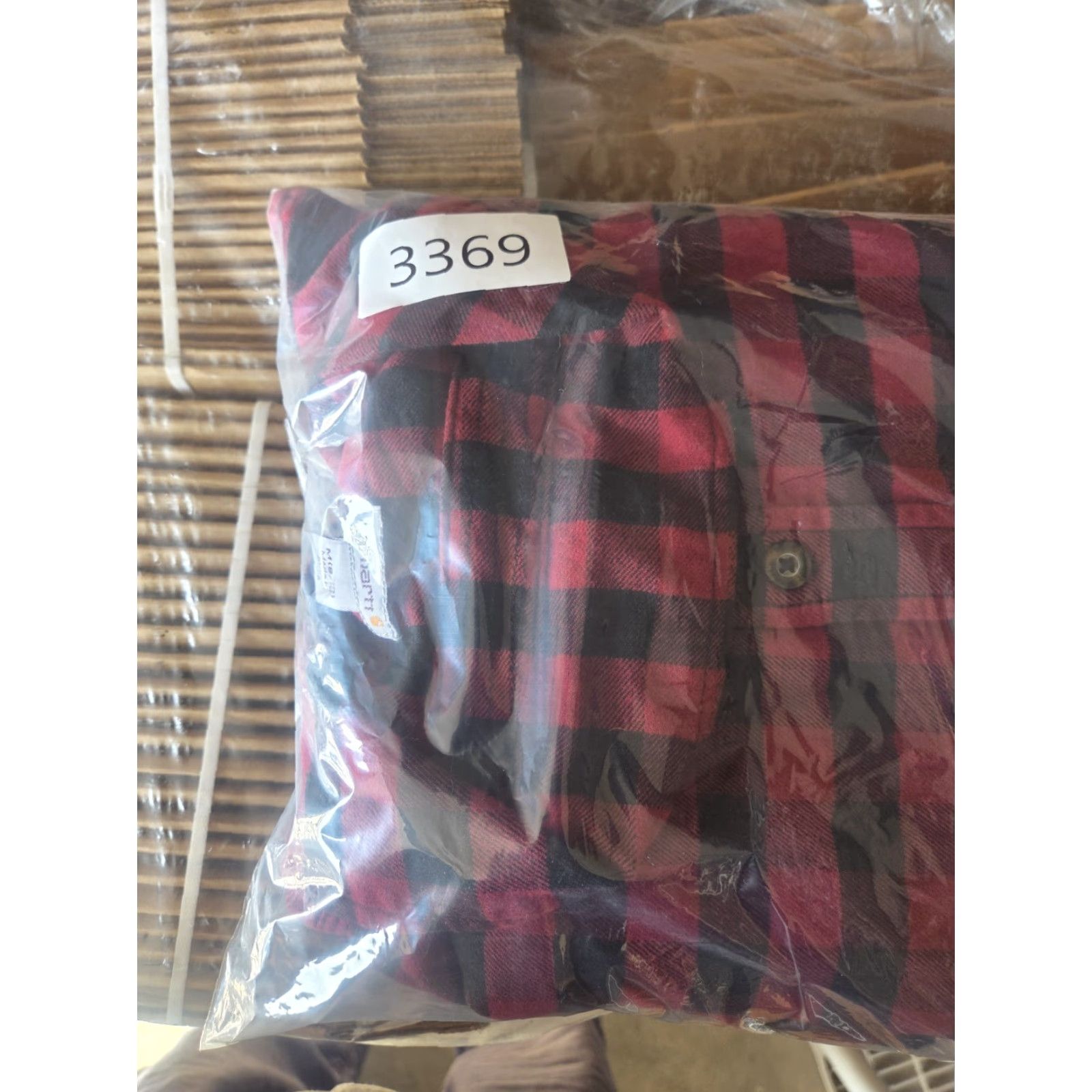 Carhartt Carhartt Women’s Flannel Shirt Button-Up Plaid Sz M Medium Multicolor Blue Logo Pockets Long Sleeve Casual Button-Up Mens? Size M / US 6-8 / IT 42-44 - 7 Thumbnail