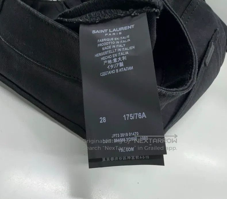 Saint Laurent Paris Saint Laurent Paris Basic wash denim pants size 29 i Size US 29 - 5 Thumbnail