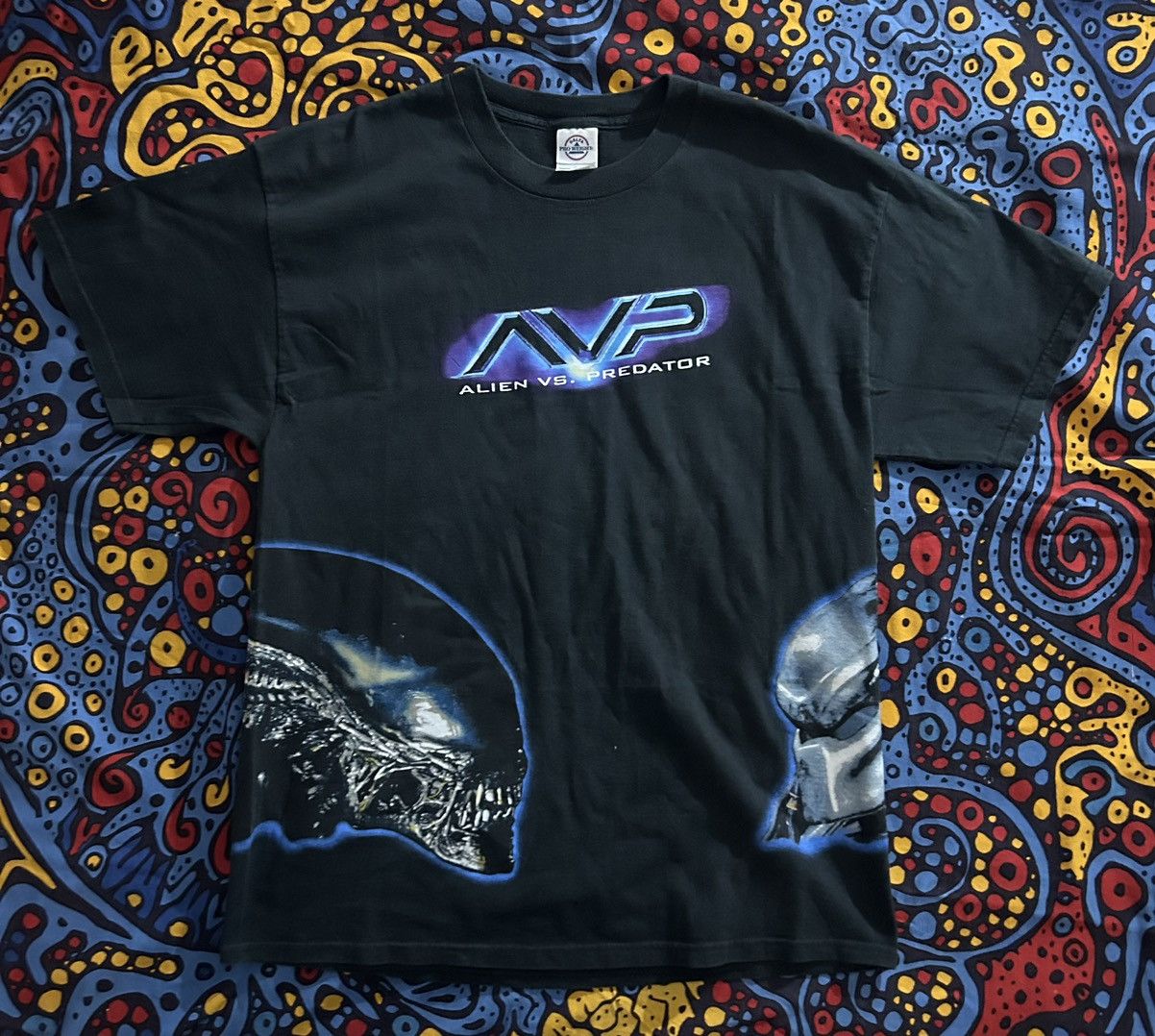 Vintage Alien bs predator promo tee Size US L / EU 52-54 / 3 - 1 Thumbnail