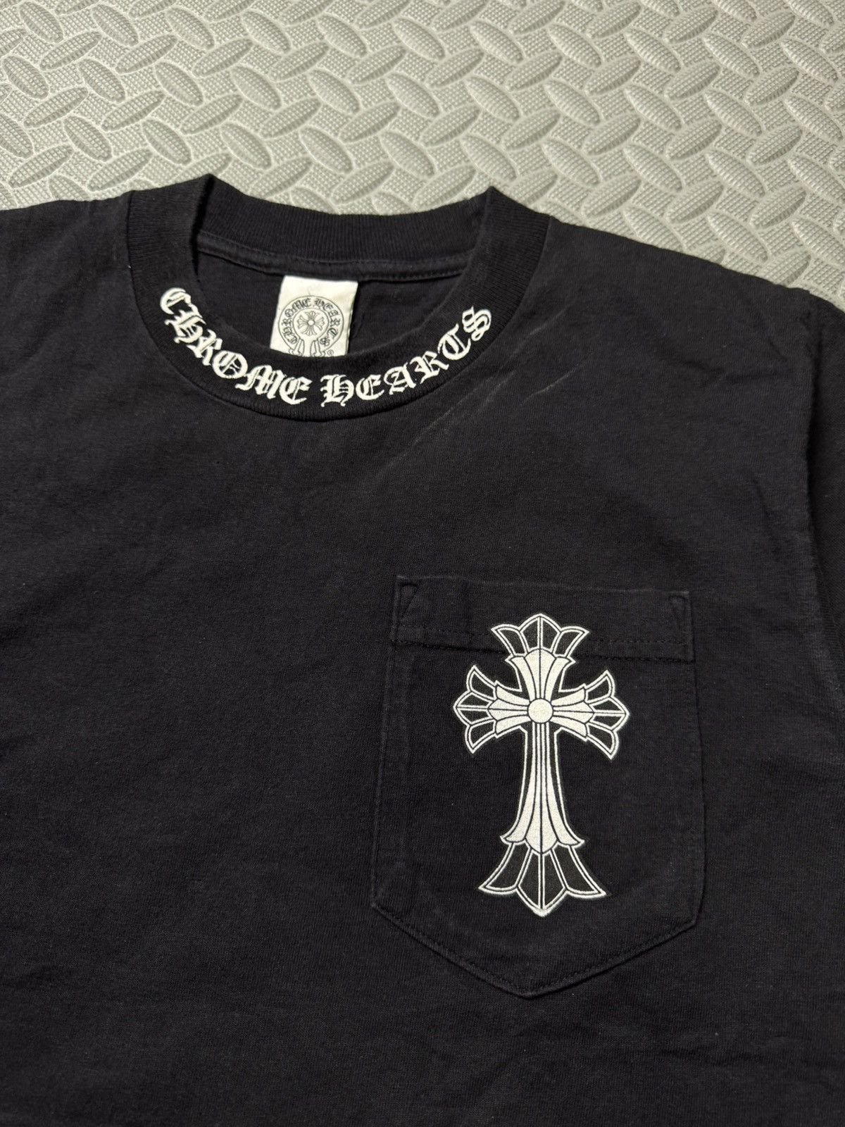 Chrome Hearts VERY RARE! DOUBLE CROSS 90s NECK SCRIPT Size US S / EU 44-46 / 1 - 8 Thumbnail