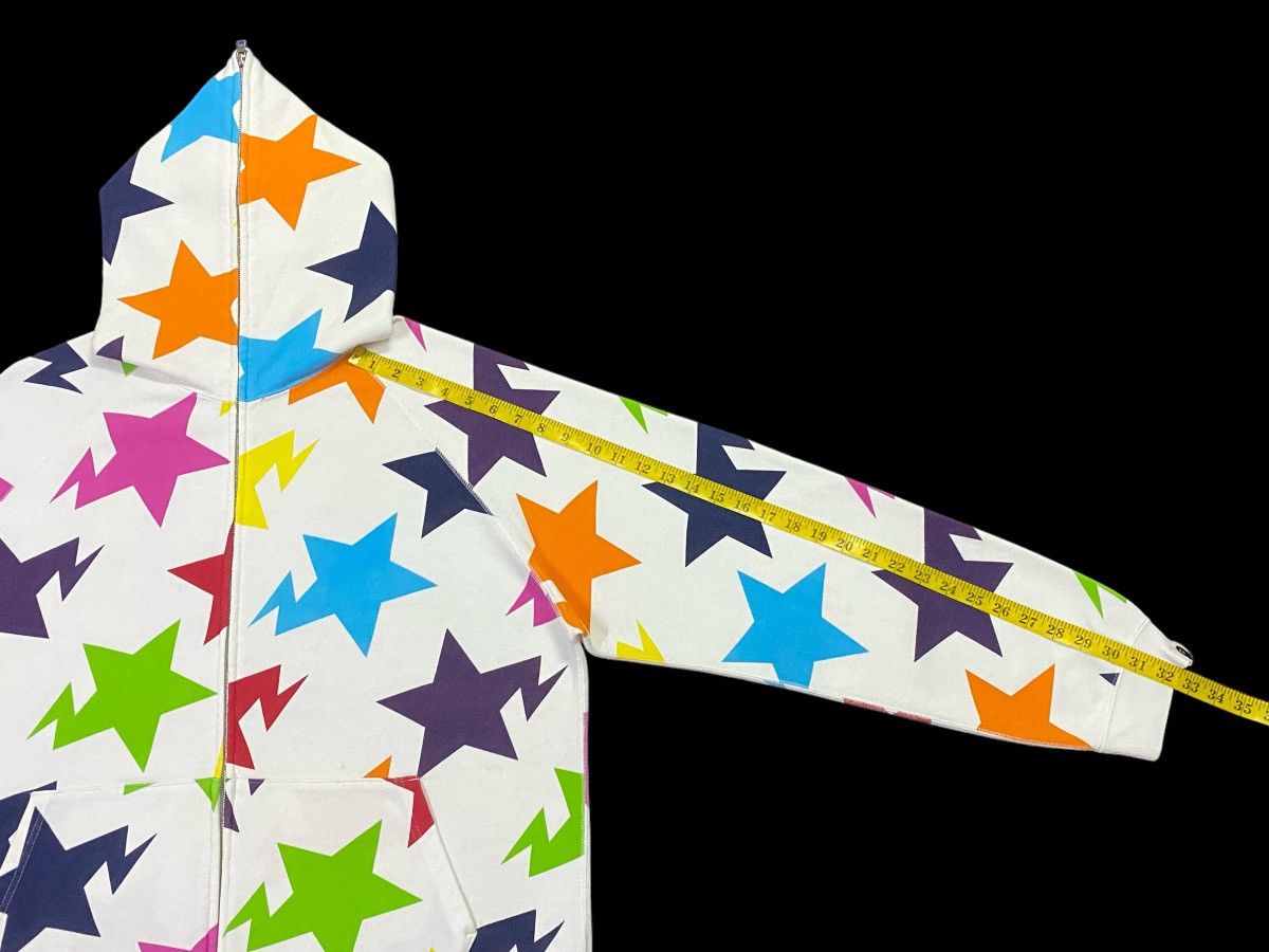 Bape Bape Sta Pattern Full Zip Hoodie Size US L / EU 52-54 / 3 - 8 Thumbnail