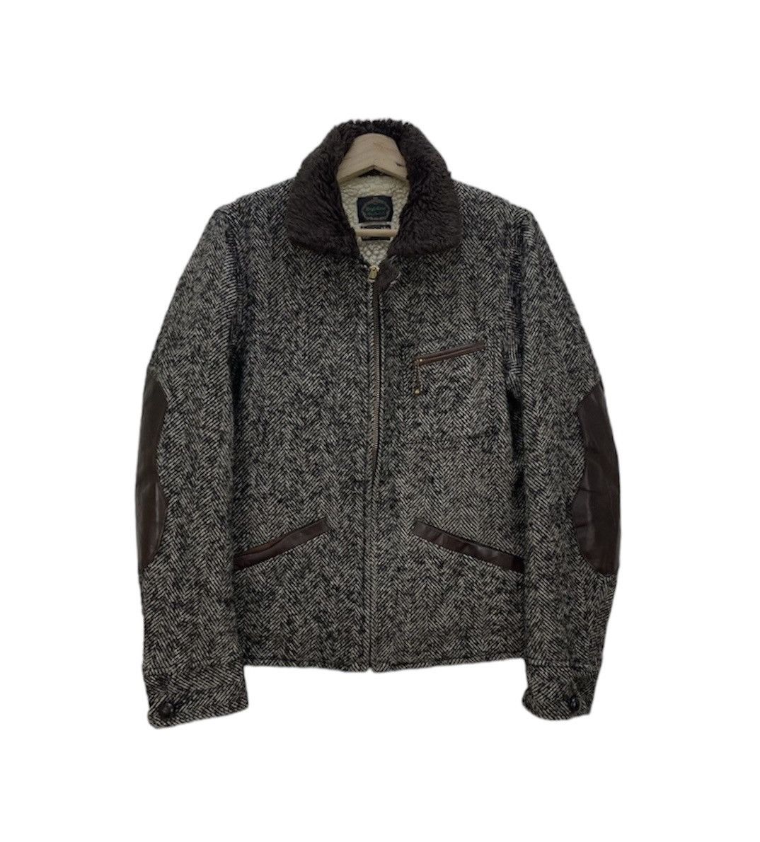 Other × Vintage Vintage Herringbone Jacket Size US S / EU 44-46 / 1 - 1 Thumbnail