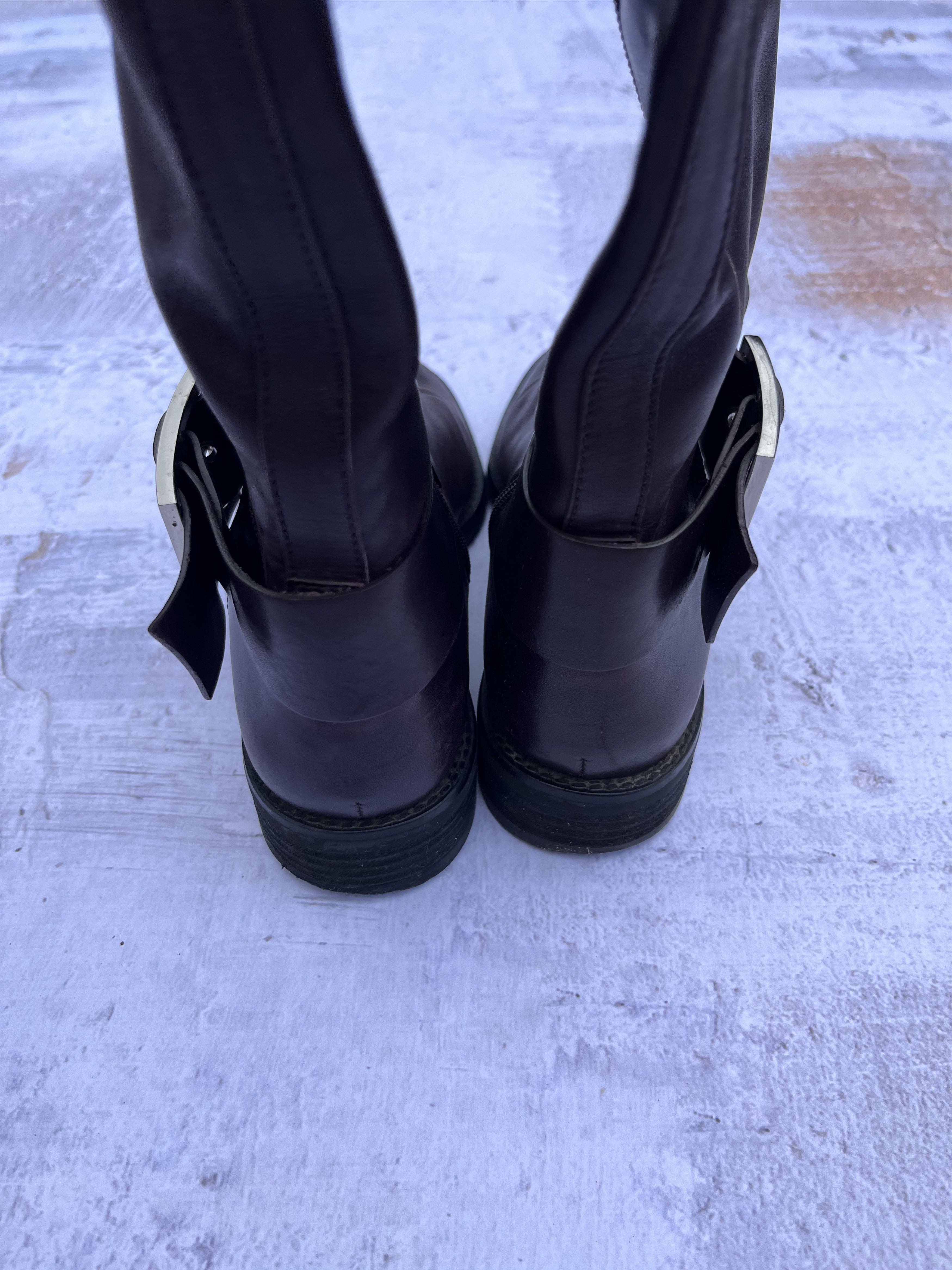 Leather Vintage Leather Boots Basconi Women’s Size 6/EU 37 Size US 6 / IT 36 - 5 Thumbnail