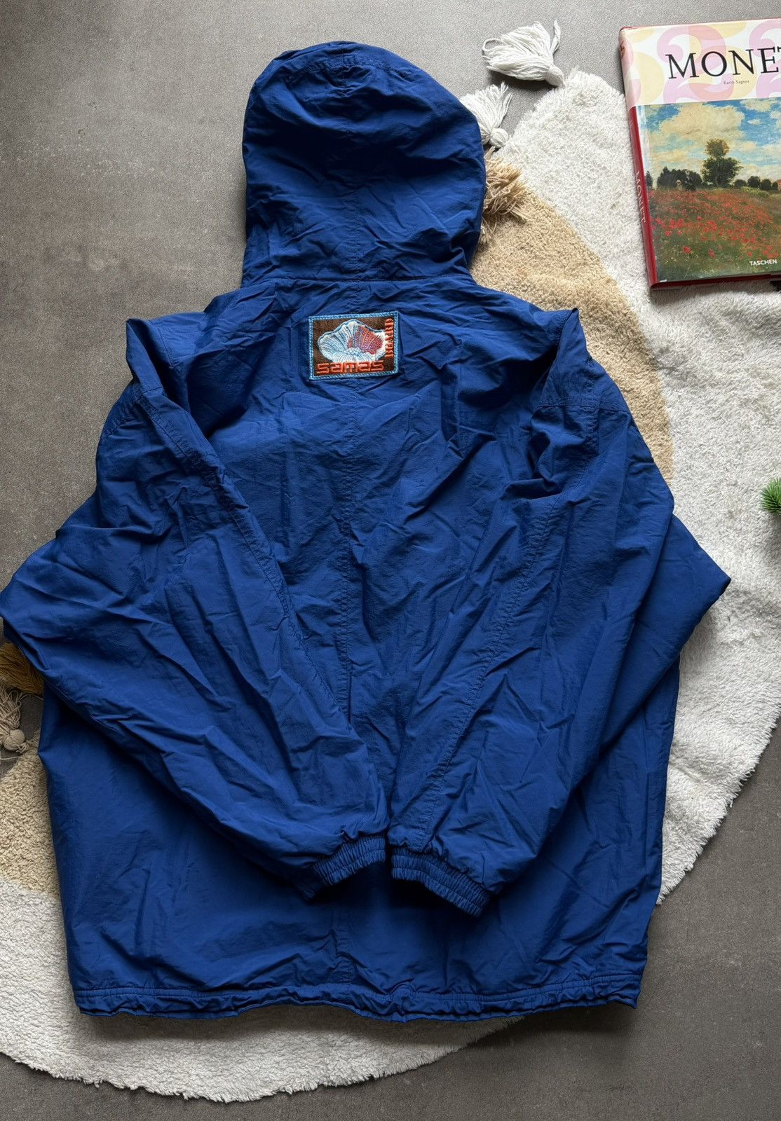 Vintage L Vtg Samas Reversible Jacket Flower Seen on San Holo Riri Size US L / EU 52-54 / 3 - 8 Thumbnail
