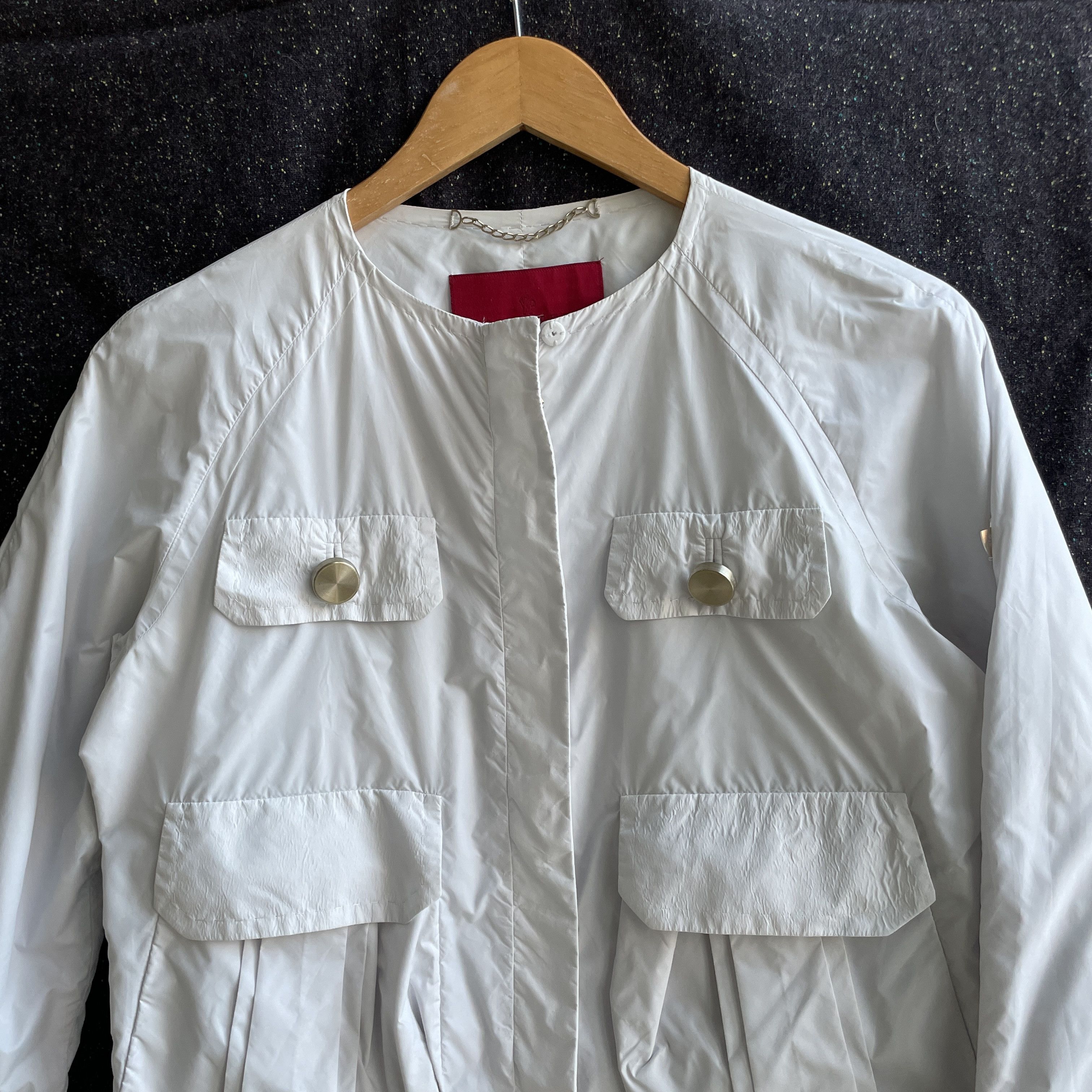 Moncler Moncler Gamme Rouge Womens Lightweight Cropped Jacket Size XS / US 0-2 / IT 36-38 - 5 Thumbnail