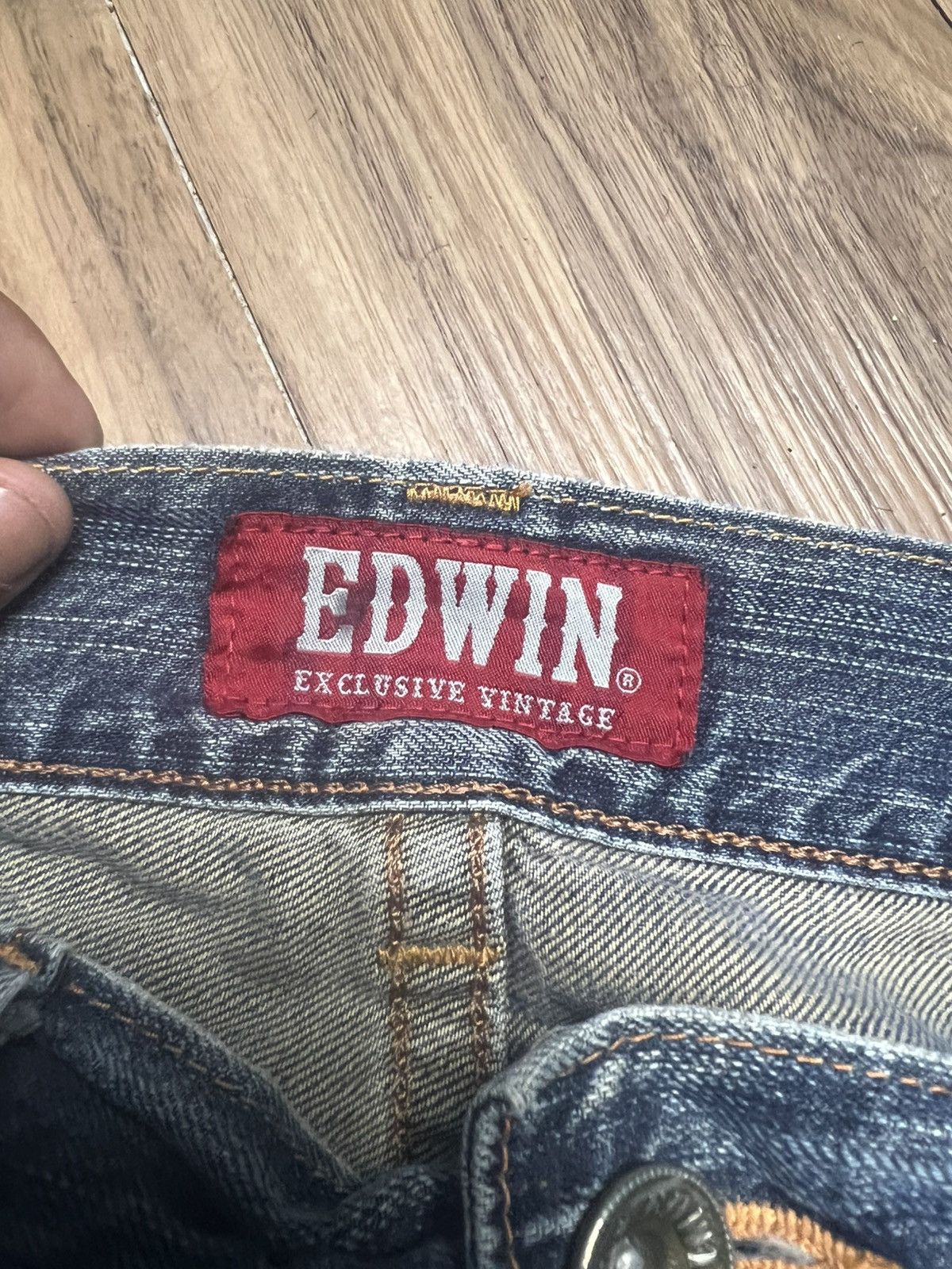 Edwin Edwin 425XV Exclusive Vtg Jeans MadeInJapan Straight Fit(43) Size US 34 / EU 50 - 9 Thumbnail