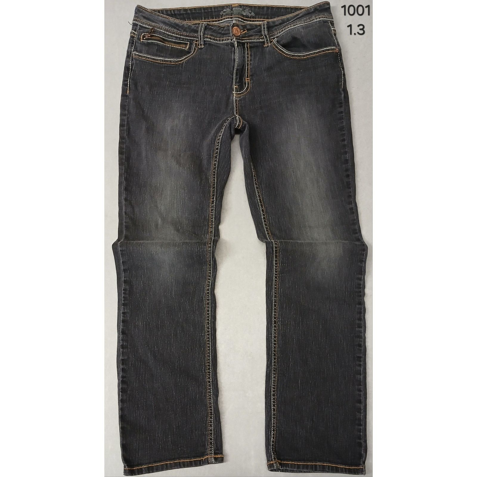 U.S. Polo Assn. U.S. Polo Assn. (10) Straight Boot Cut Black Denim Jeans Size 32" / US 10 / IT 46 - 1 Thumbnail