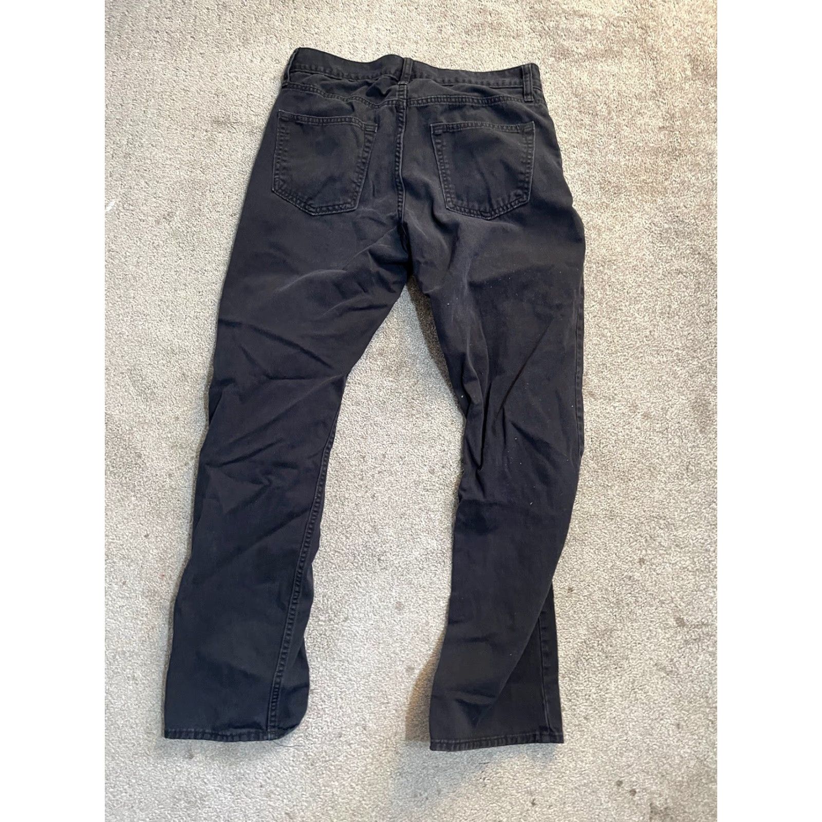 Old Navy Old Navy Jeans Men Straight 32x32 Black Denim 5-Pocket Zip Slim 32 Inseam 5-Pocket Design Mens Clothing Regular Size Type Size US 32 / EU 48 - 3 Thumbnail