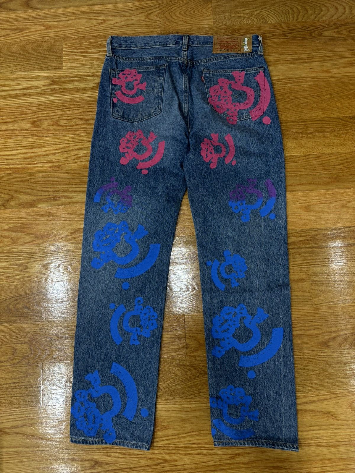 DENIM TEARS Denim tears BSTROY Jeans 32 blue Size US 32 / EU 48 - 2 Thumbnail