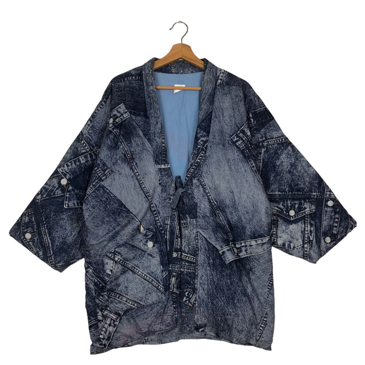 Japanese Brand 🔥90’s Vintage Traditional Japanese Kimono F1 Championship Size US M / EU 48-50 / 2 - 2 Thumbnail