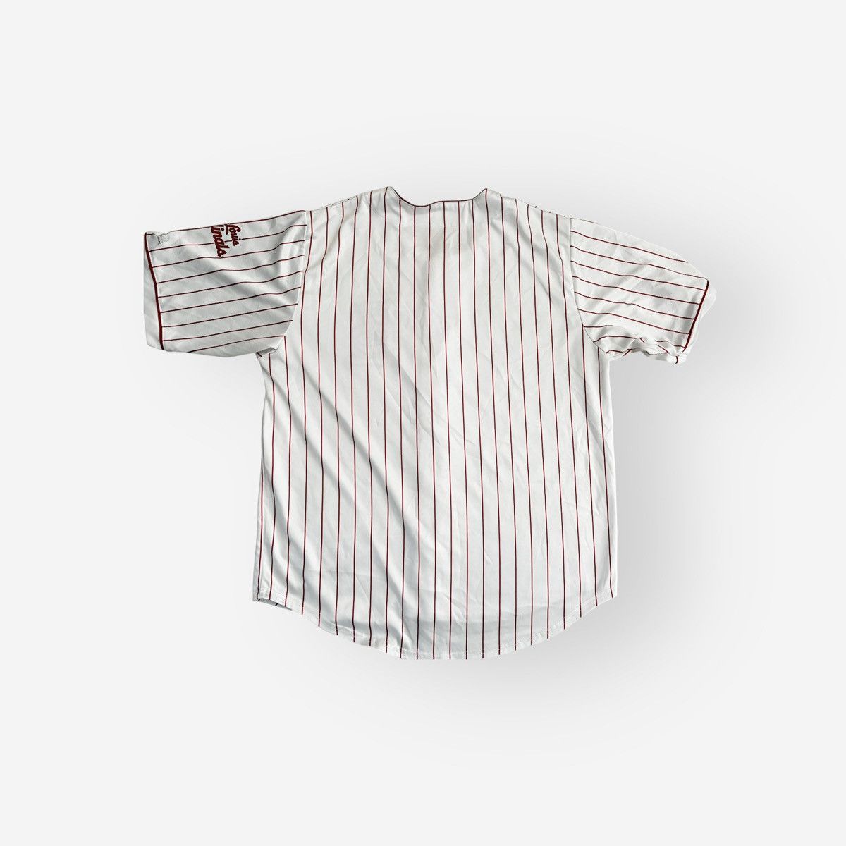 Other Vintage St. Louis Cardinals True Fan Striped Jersey Size US XL / EU 56 / 4 - 4 Thumbnail