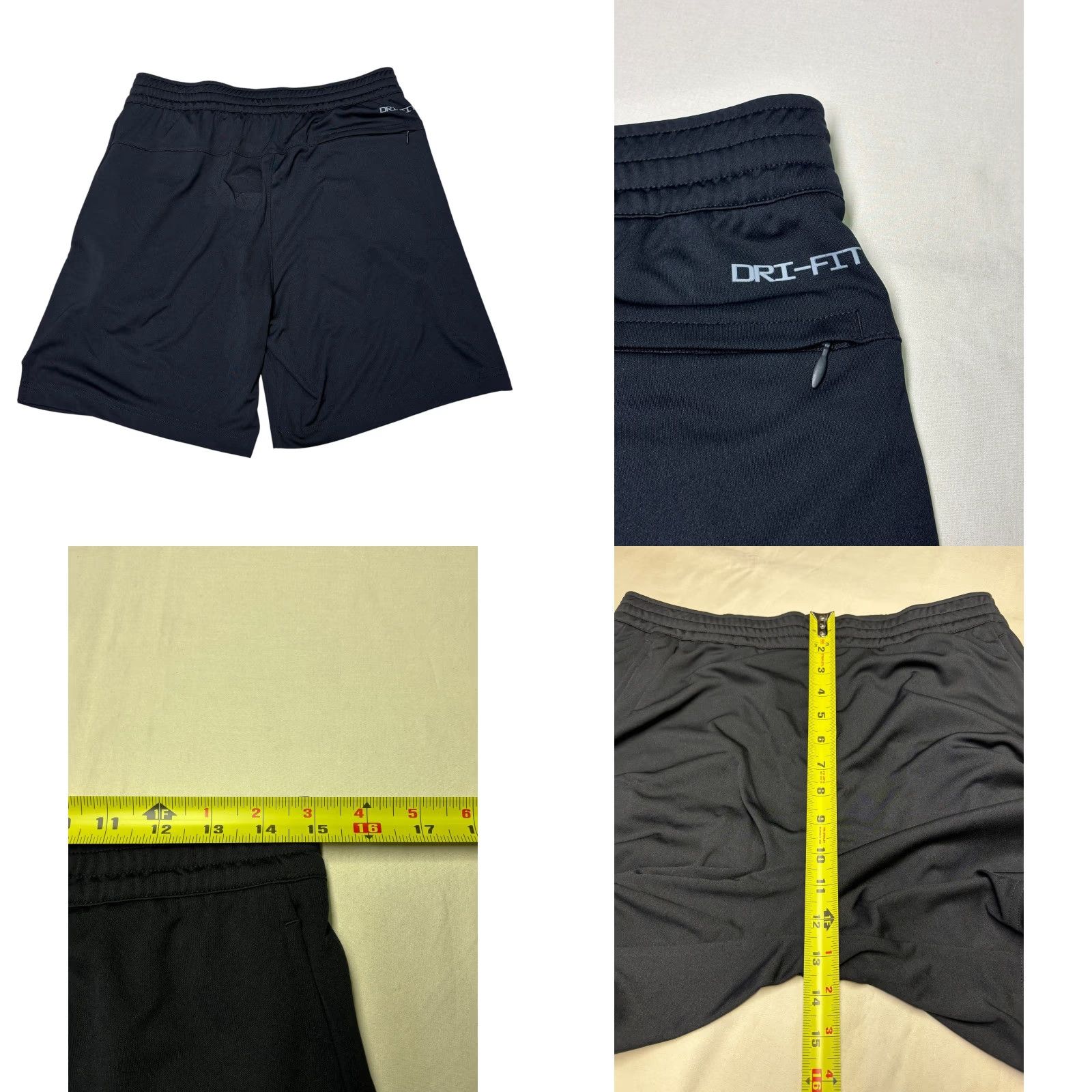 Nike Nike Washington Commanders NFL Mens Small W30 L7 Black Athletic Training Shorts Size US 29 - 8 Thumbnail