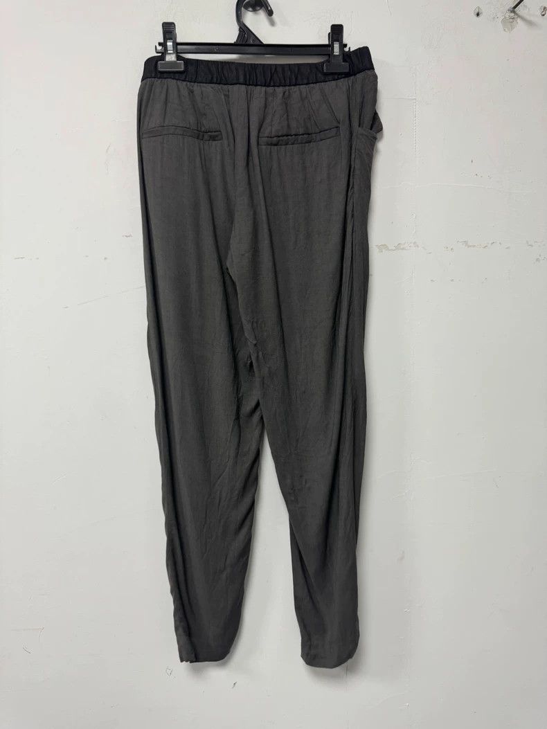 Helmut Lang HELMUT LANG size 6 cone pants, real leather waist head, ver Size US 36 / EU 52 - 2 Thumbnail