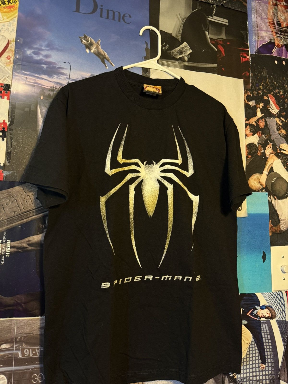 Marvel Comics Vintage 2004 Spider-Man 2 Promo T-Shirt Marvel Black Size L Size US L / EU 52-54 / 3 - 8 Thumbnail
