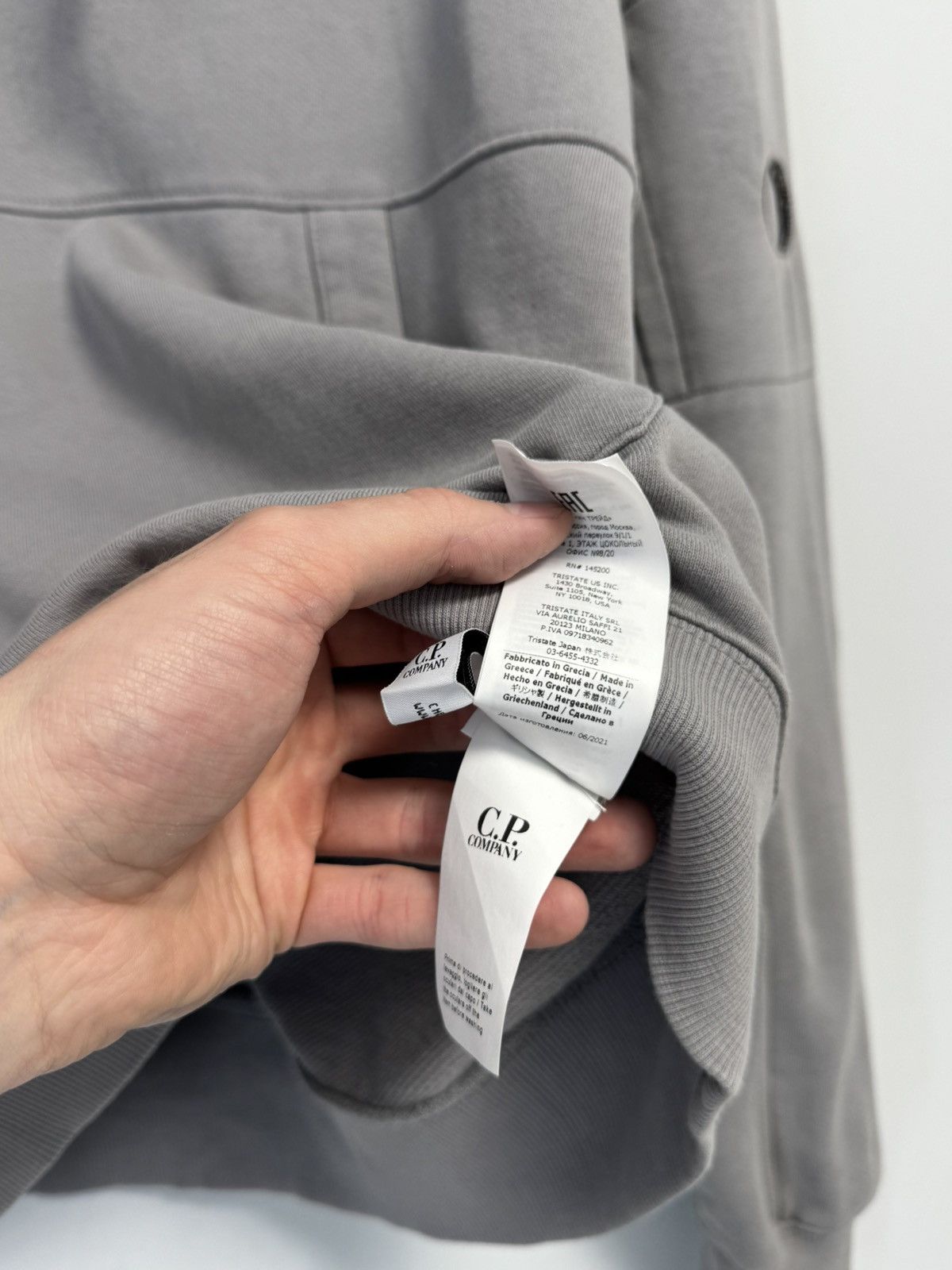 C.P. Company C.p Company Hoodie Y2K style Gray Size US L / EU 52-54 / 3 - 13 Thumbnail