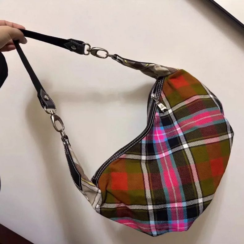 Vivienne Westwood vivienne westwood size os Single shoulder bag with a checke Size ONE SIZE - 2 Thumbnail