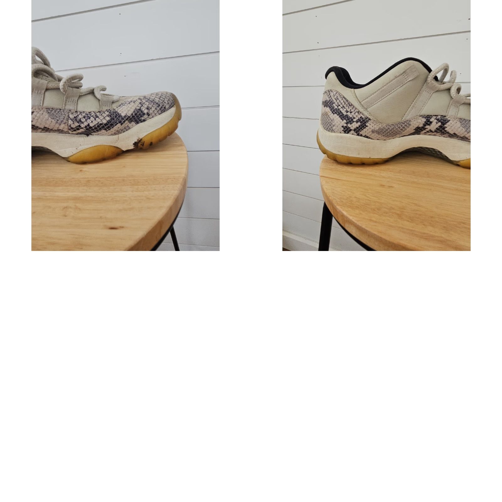 Nike VINTAGE Nike Air Jordan 11 XI Retro Low Snakeskin Light Bone Mens 13 CD6846-002 Size US 13 / EU 46 - 9 Thumbnail