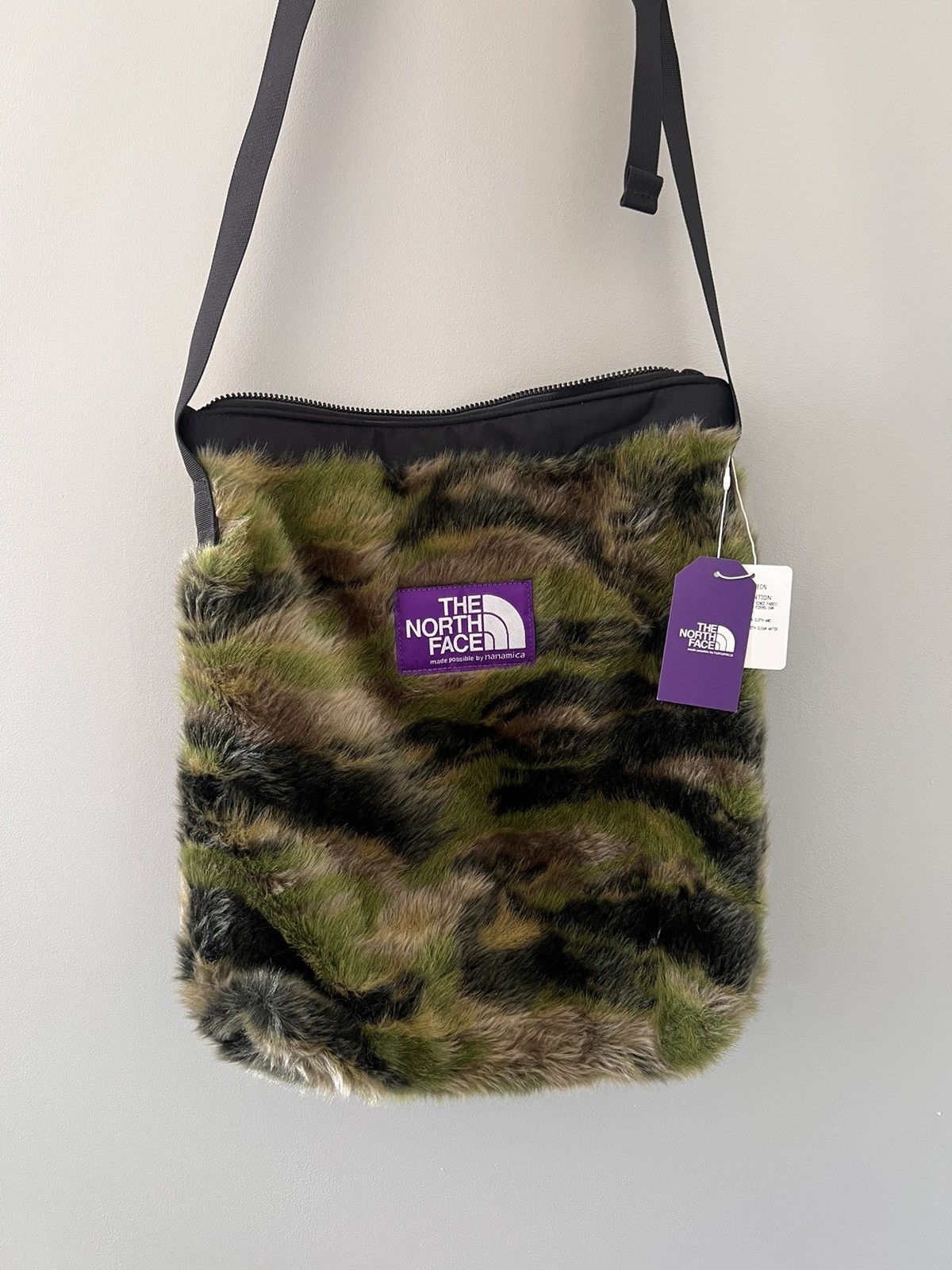 THE NORTH FACE PURPLE LABEL ファーカモフラポーチ THE NORTH FACE PURPLE LABEL ファーカモフラポーチ