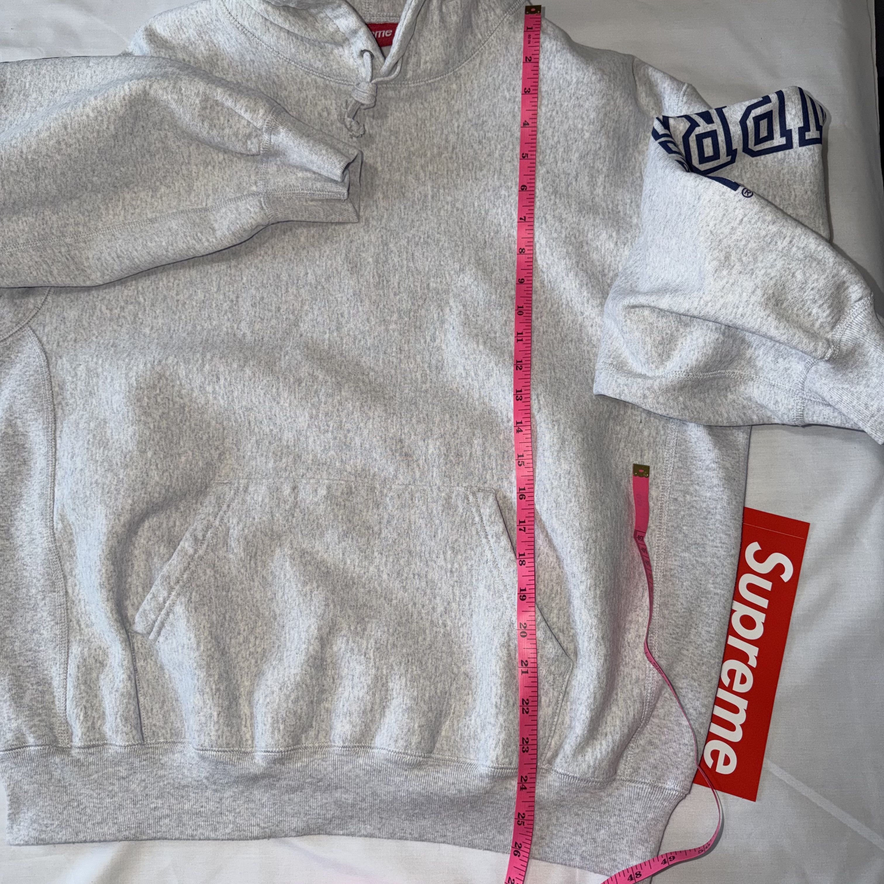 Supreme Collegiate Sleeve Hooded Sweatshirt FW24 Size US M / EU 48-50 / 2 - 12 Thumbnail