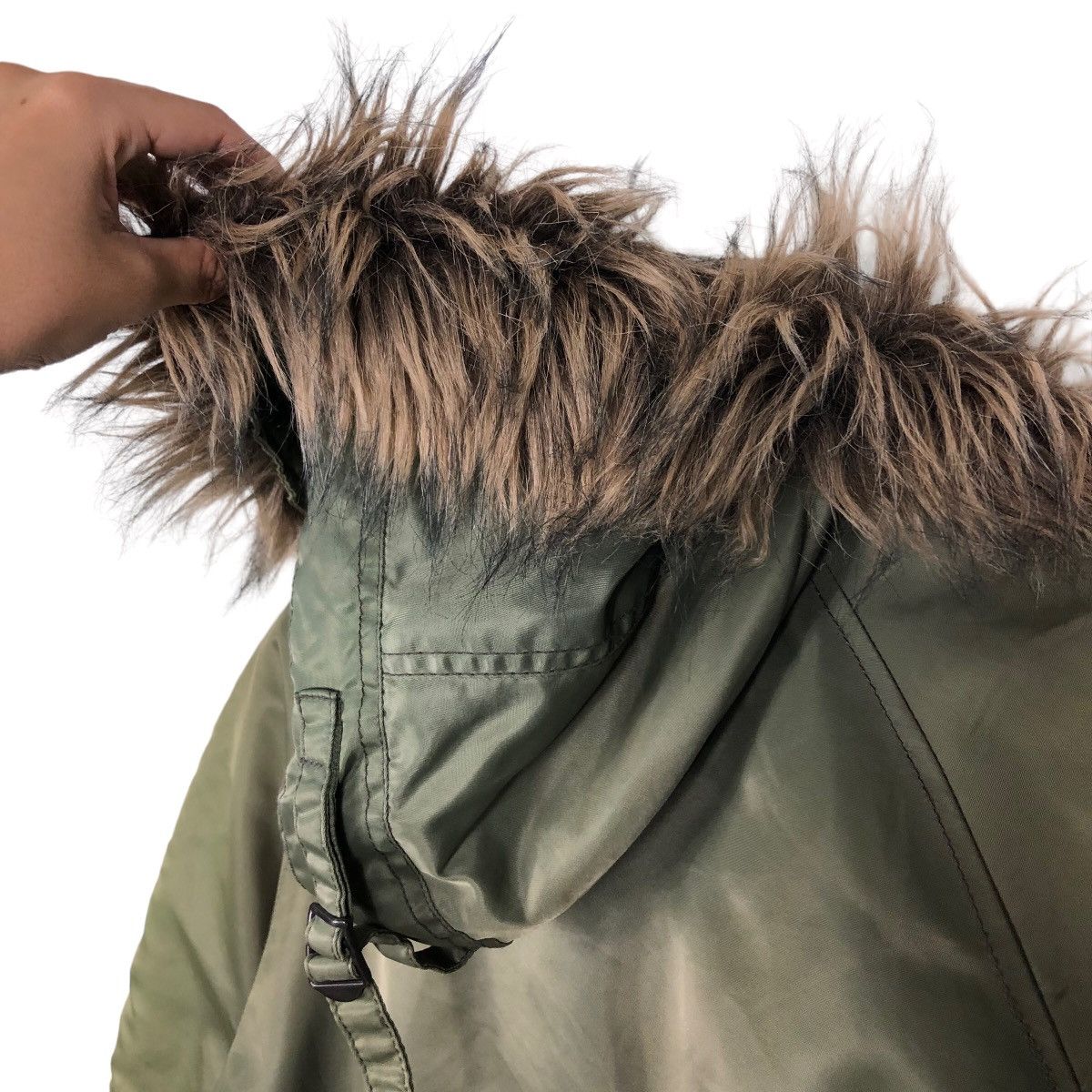 Avirex 🔥90s Bondage Riot Riot Bomber Jacket Avirex Mink Fur Hoodie Size US S / EU 44-46 / 1 - 9 Thumbnail