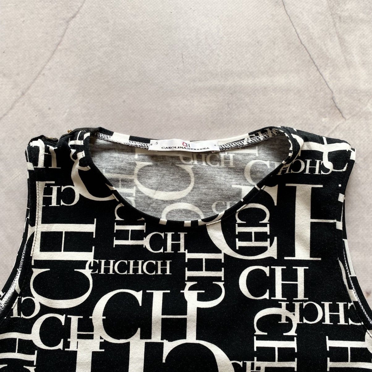 Carolina Herrera Carolina Herrera Hysteric Glamour Style Tank Top T-Shirt Y2K Size S / US 4 / IT 40 - 3 Thumbnail